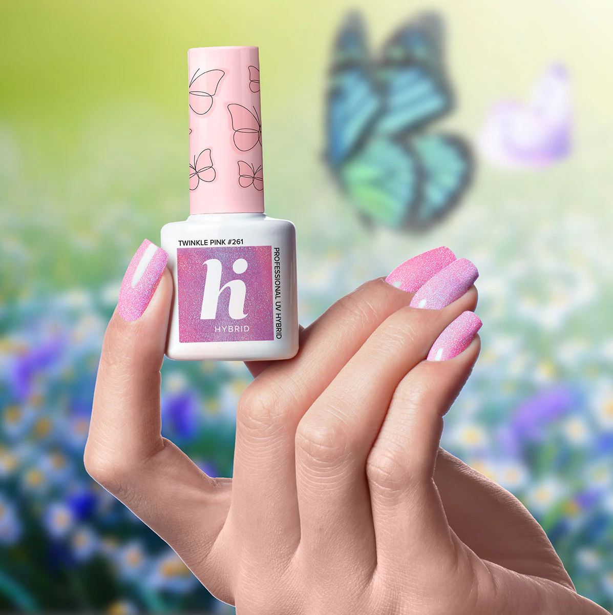 Verniz De Unhas Semipermanente Borboletas Hi Hybrid