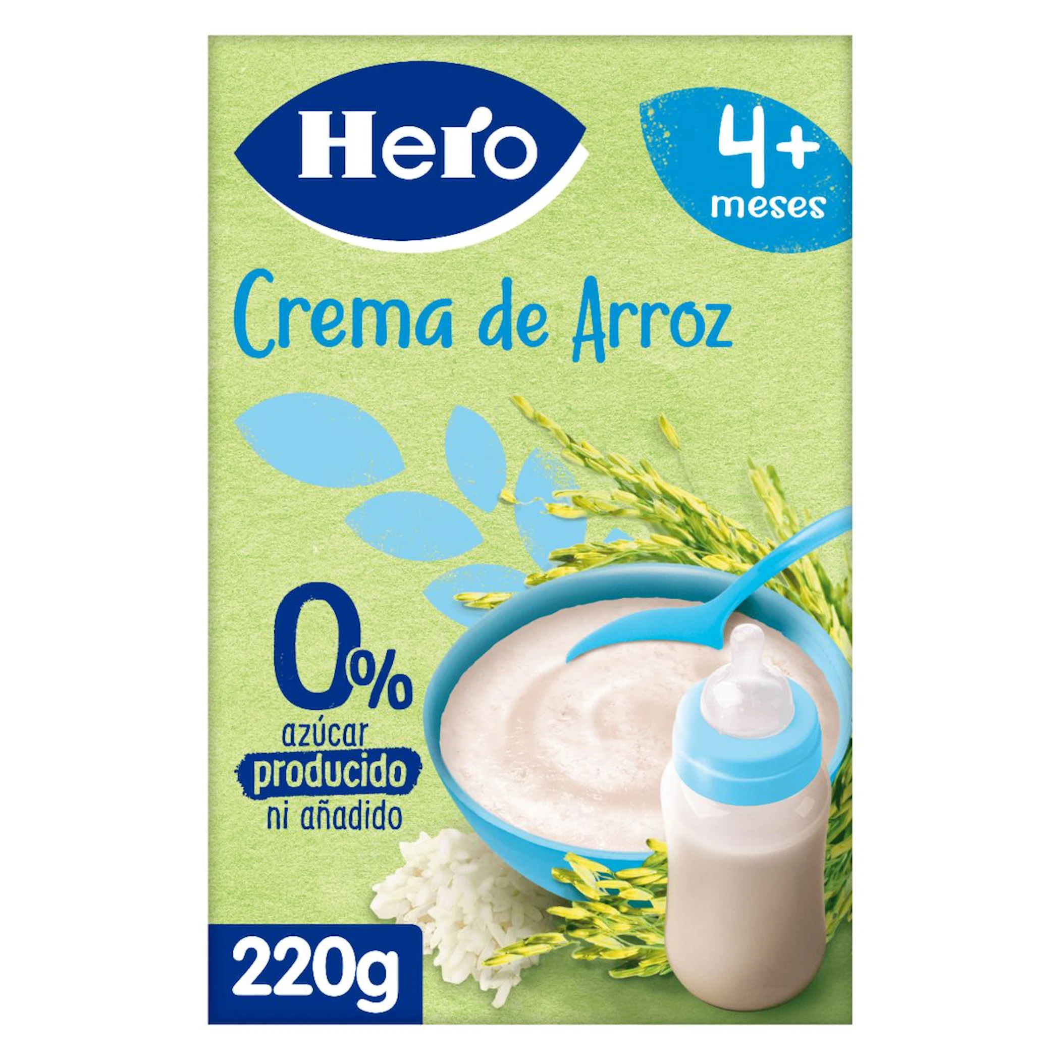 Papilla Arroz Sin Gluten Hero Baby 220Gr