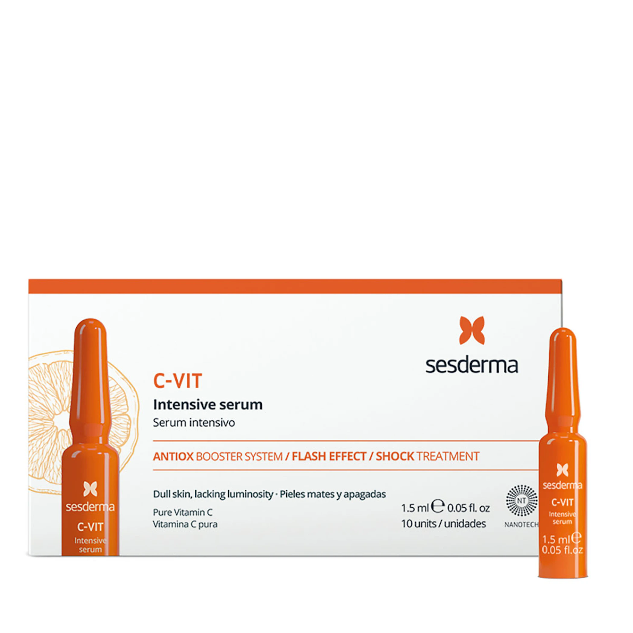 Sérum Facial C-Vit Intensive Sesderma 10 Ampollas