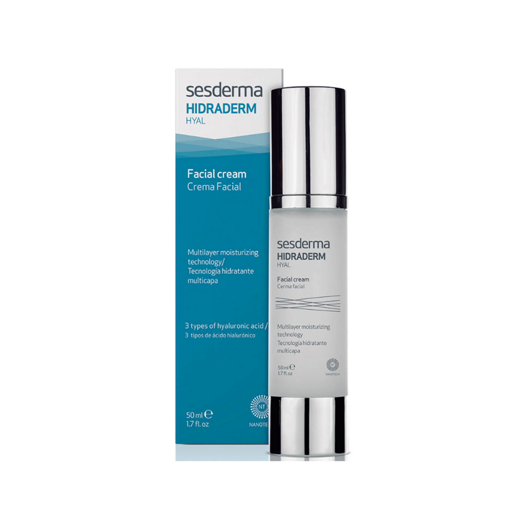 Crema Hidratante Hidraderm Hyal Sesderma 50Ml 0