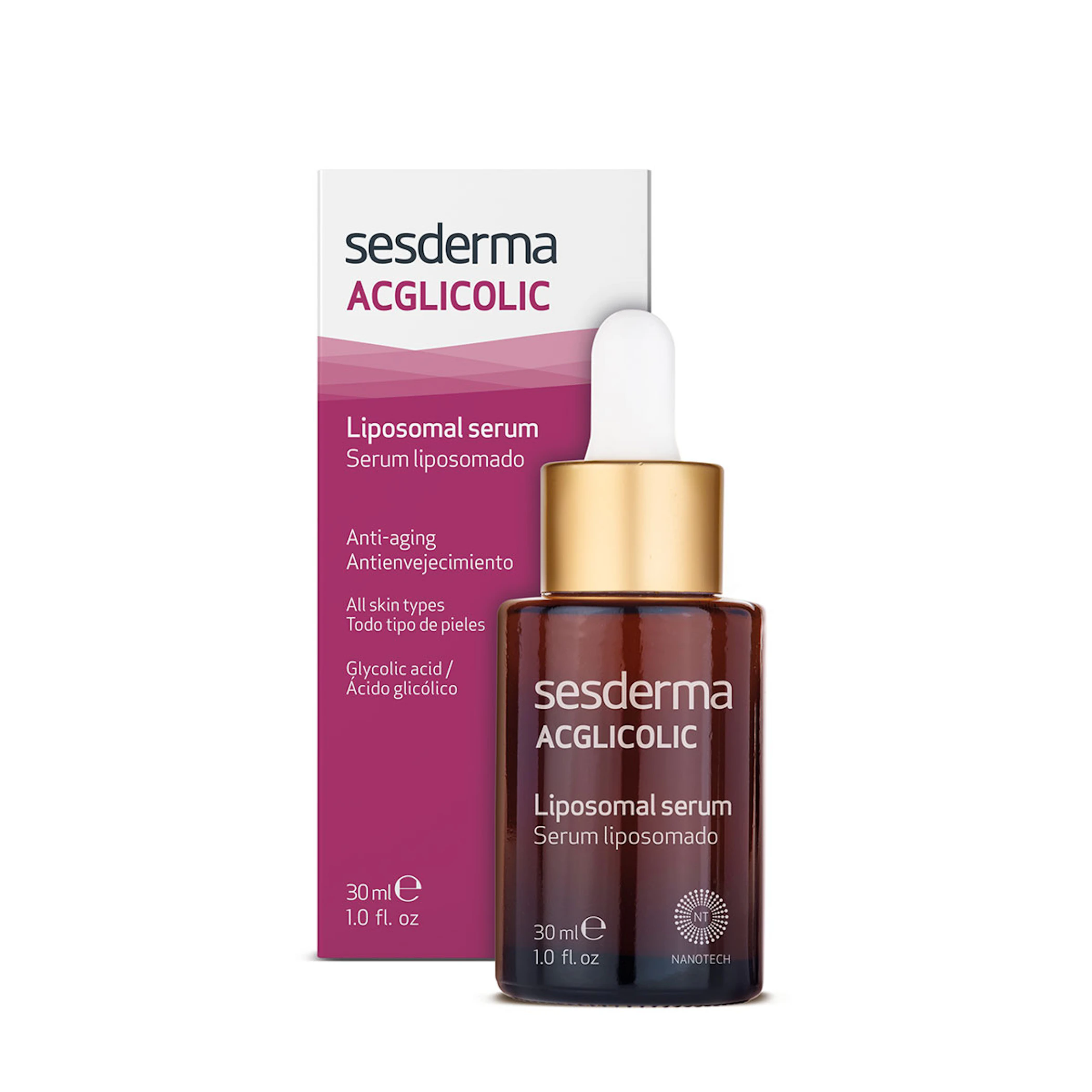 Sérum Facial Liposomal Acglicolic Sesderma 30Ml 0