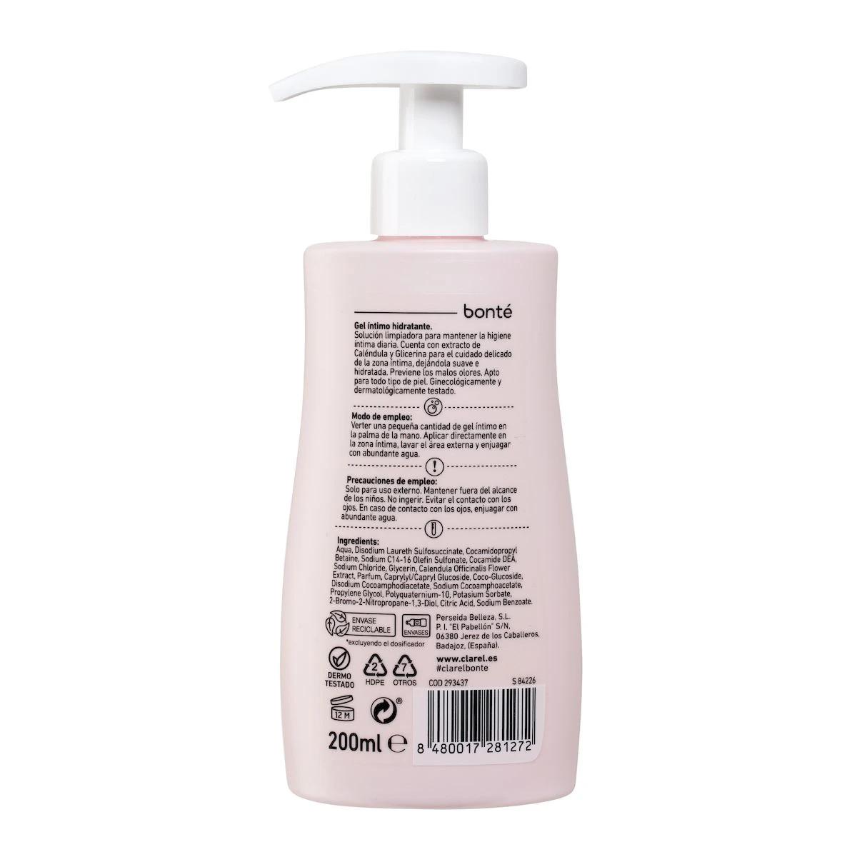 Gel Íntimo Bonté 200Ml