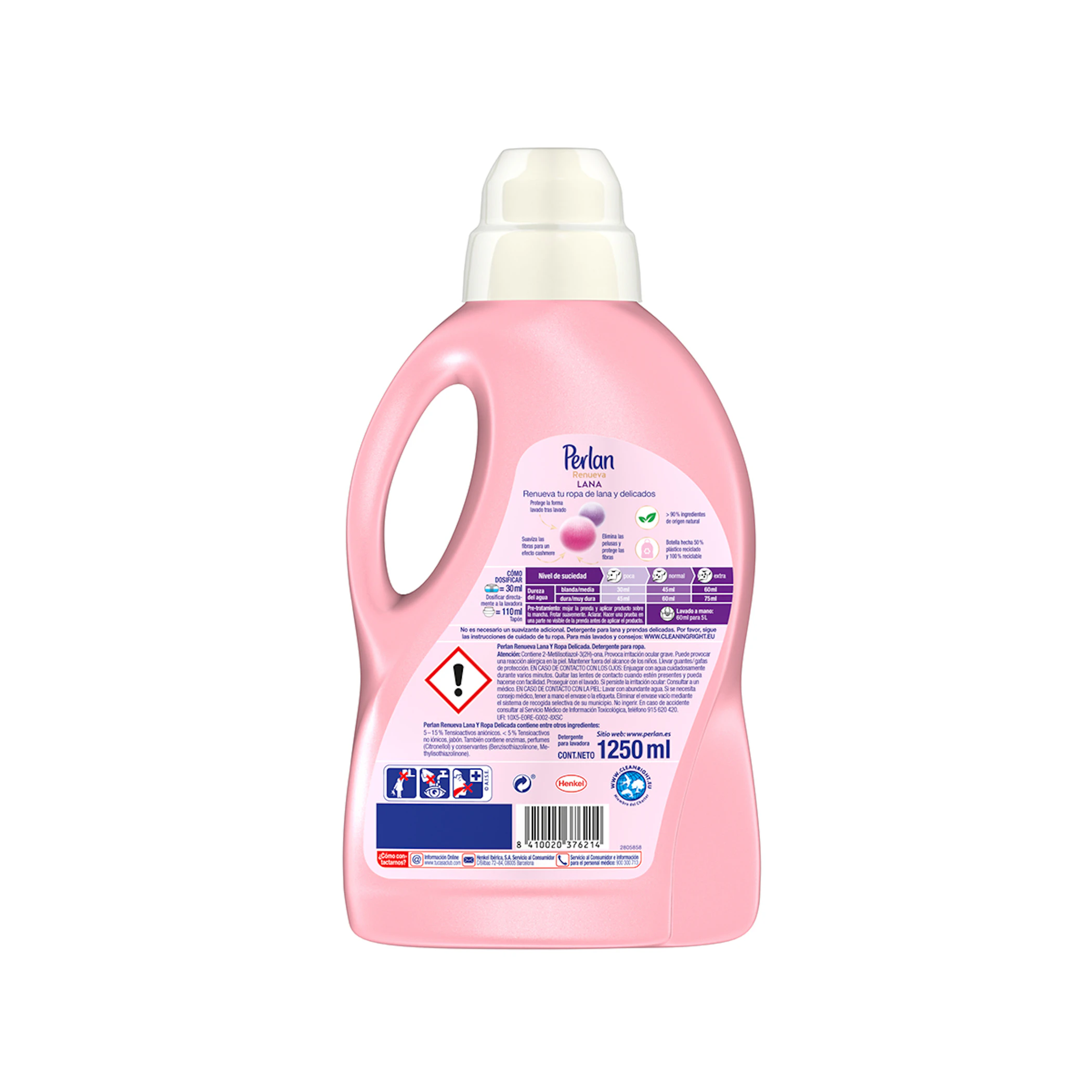 Detergente Roupa Gel Perlan 41 Lv
