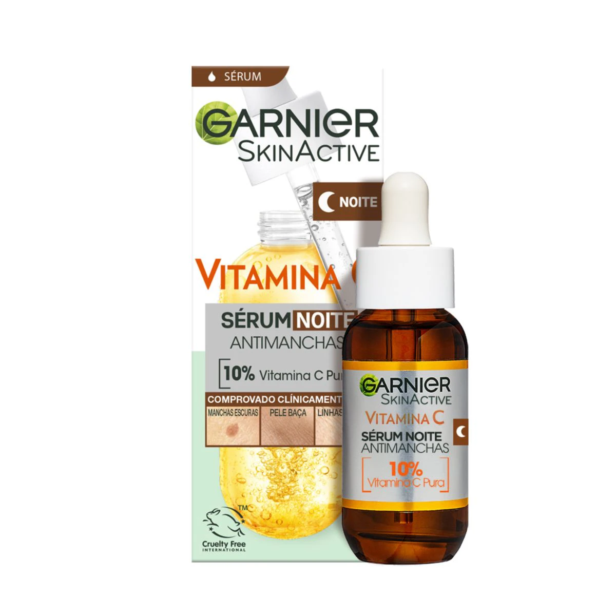 Sérum De Noche Antimanchas Vitamina C Garnier 30Ml Sérum De Noche Antimanchas Vitamina C Garnier 30Ml 0