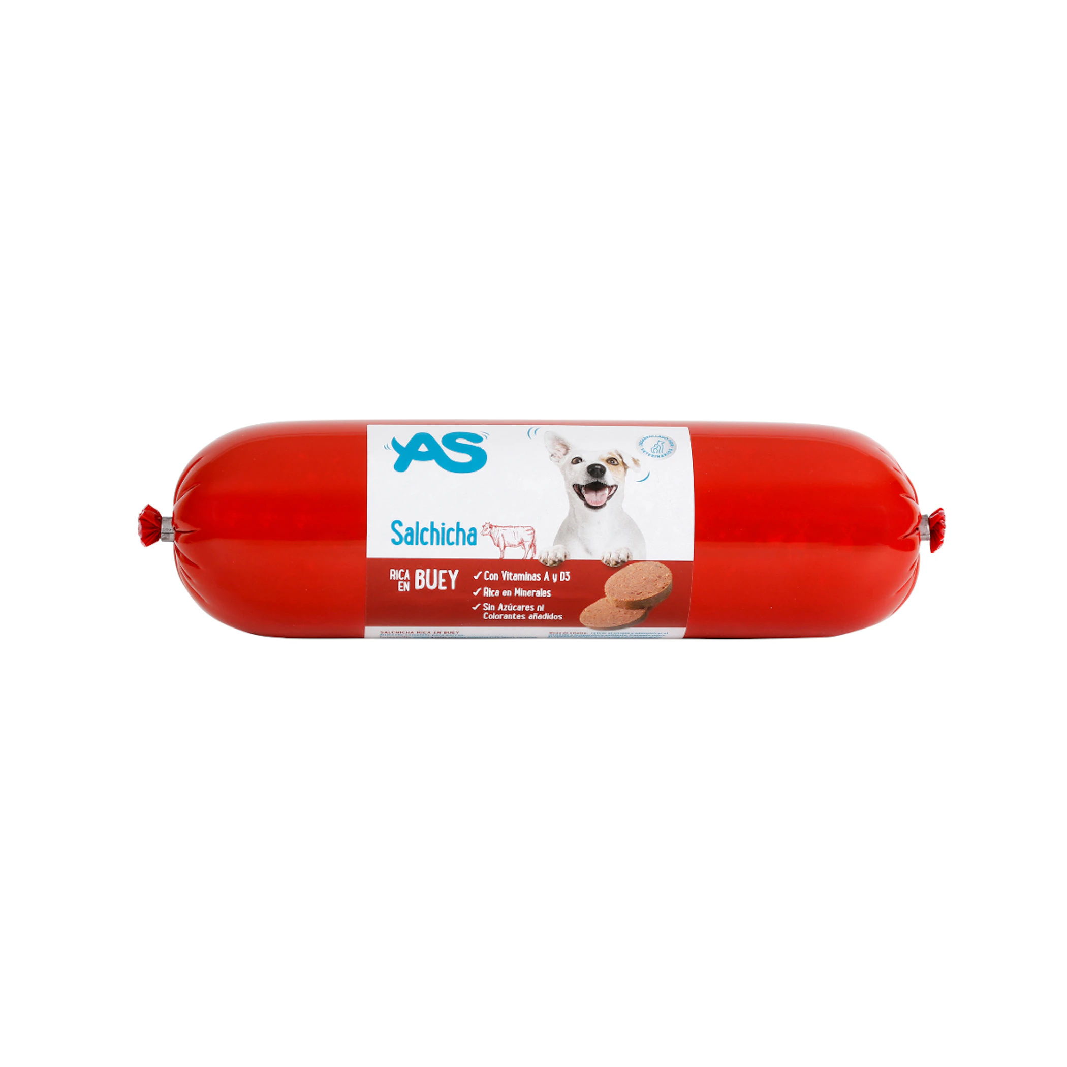 Salchicha Perros Sabor Buey AS 1Kg 0