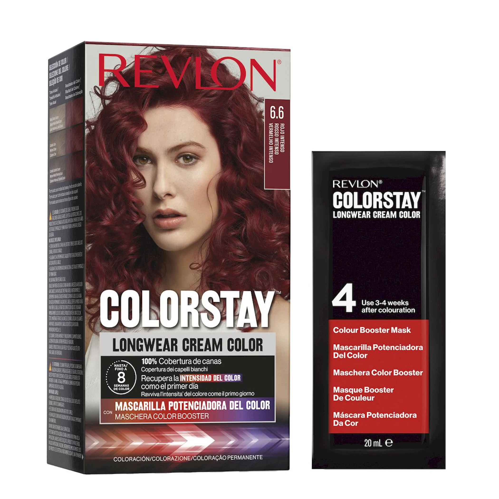 Tinta Permanente Color Stay Longwear Cream Color Revlon Tons Escuros