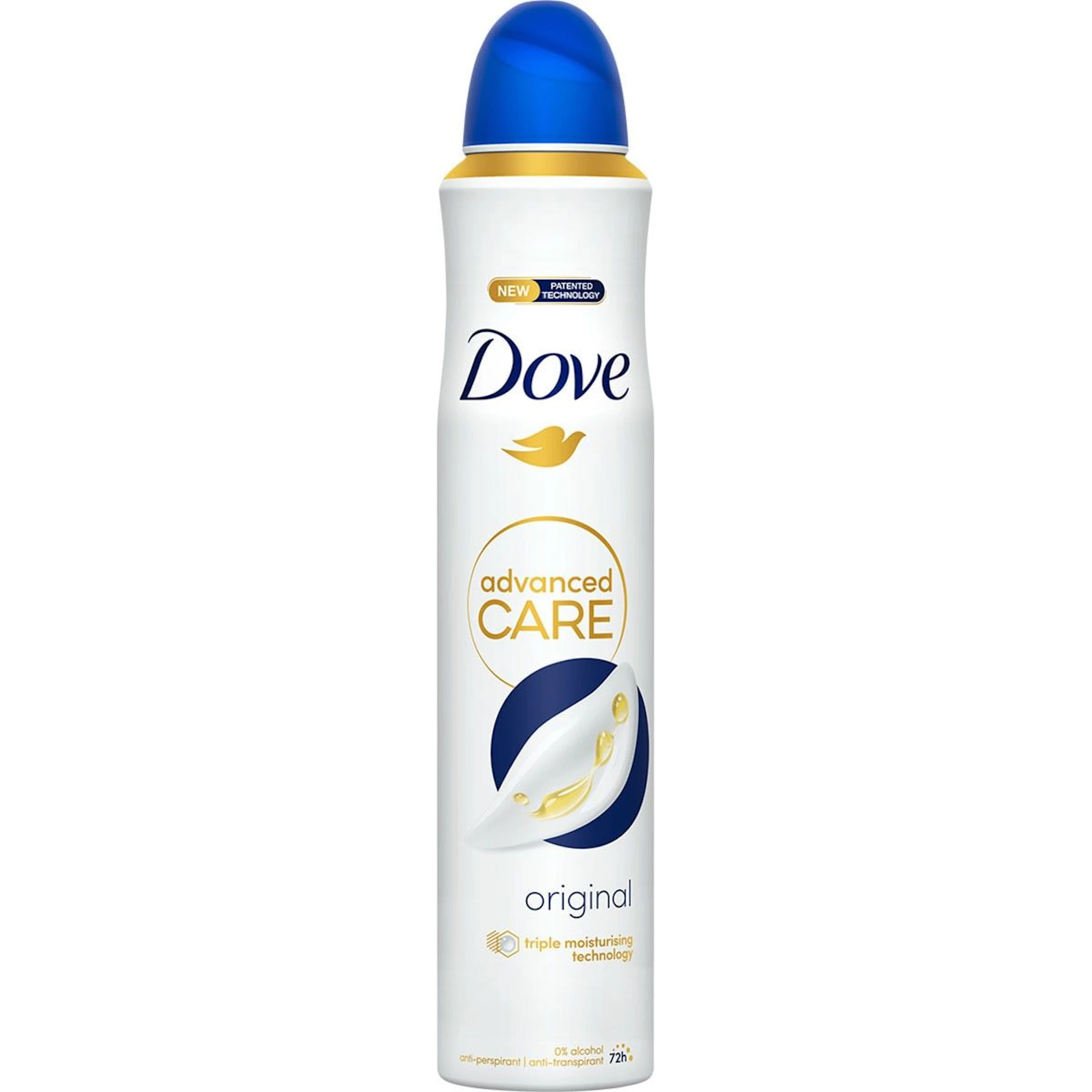 Desodorante Spray Original Advanced Care Dove 200Ml 0