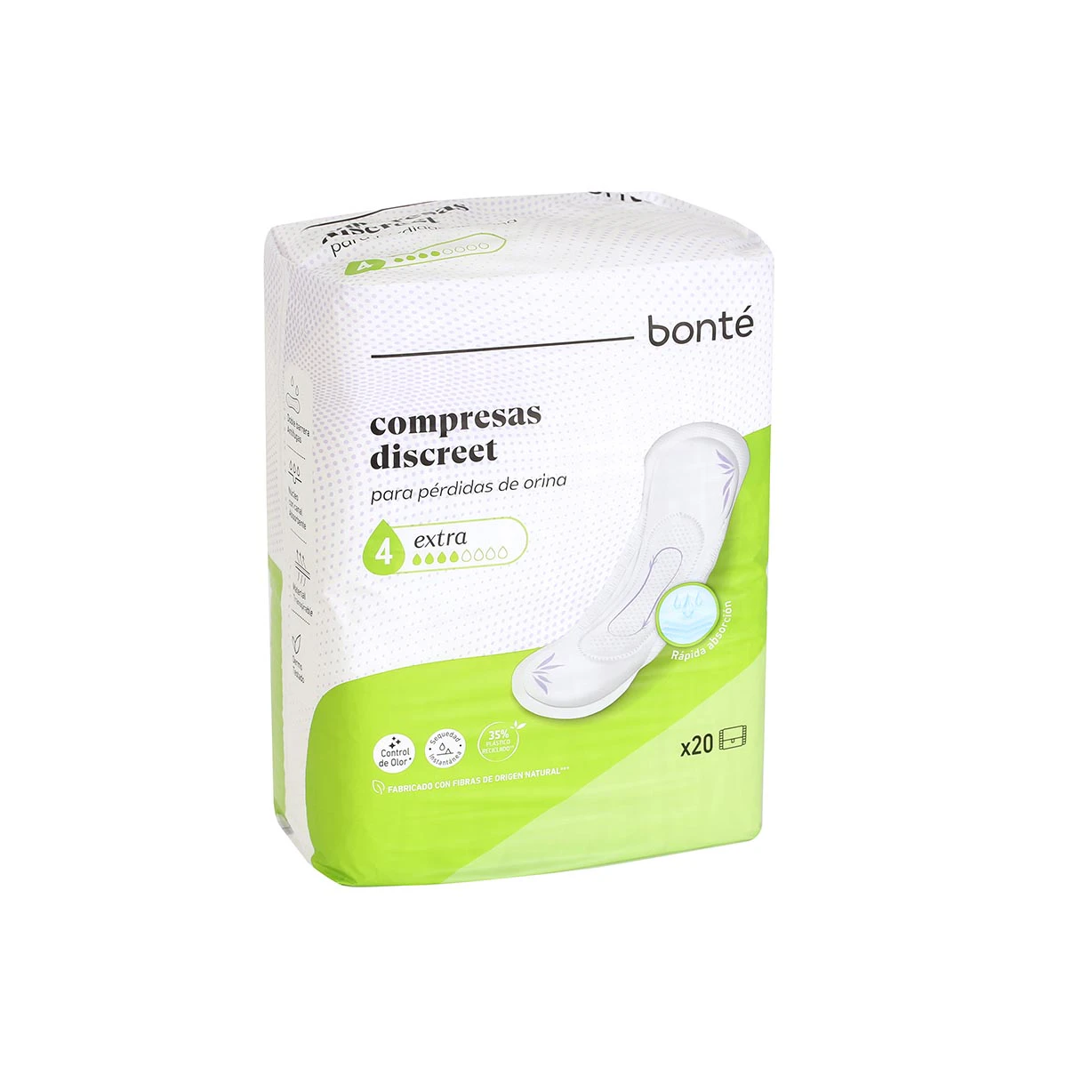 Compresas Incontinencia Extra Bonté 20 Uds