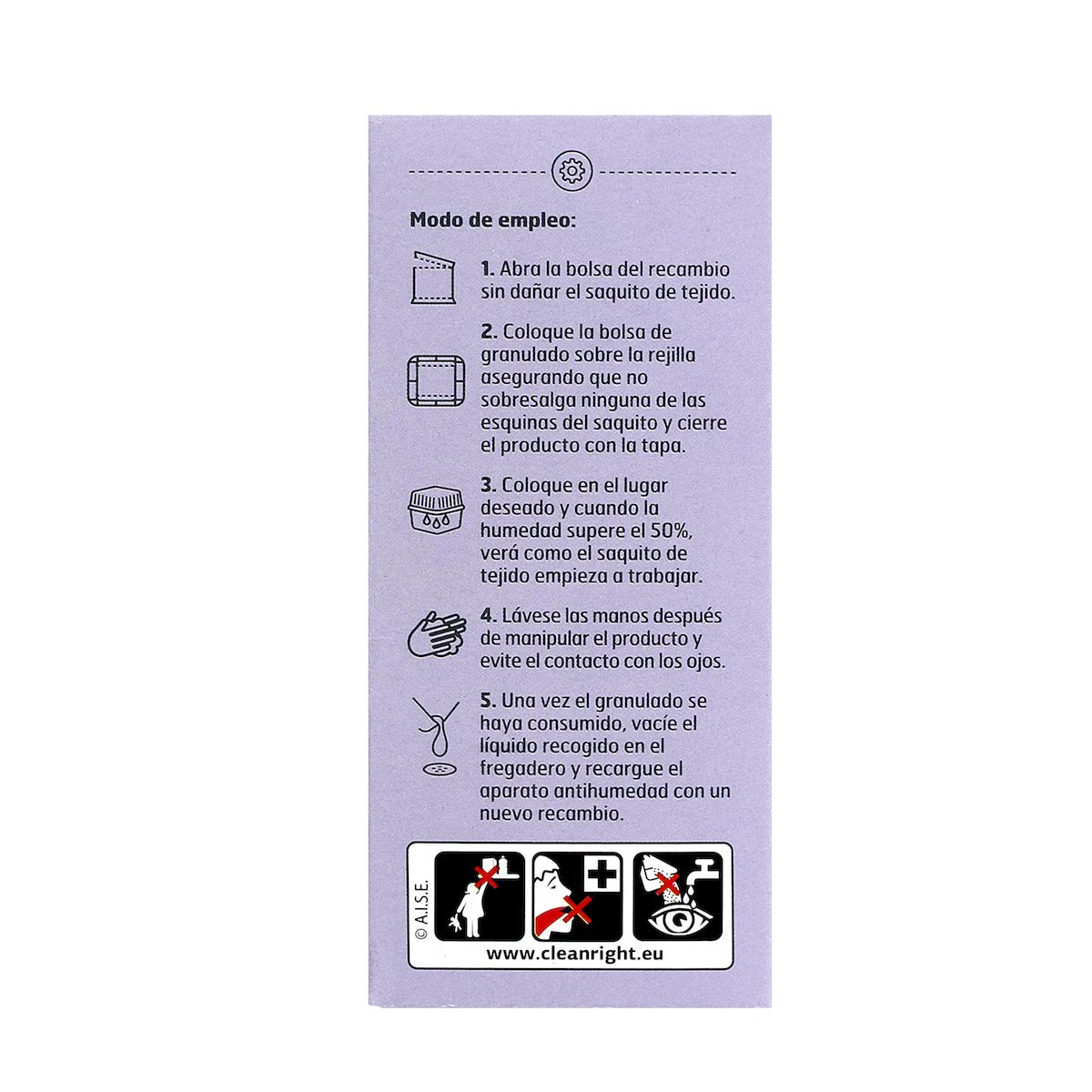 Recambio Antihumedad Lavanda Hogarel