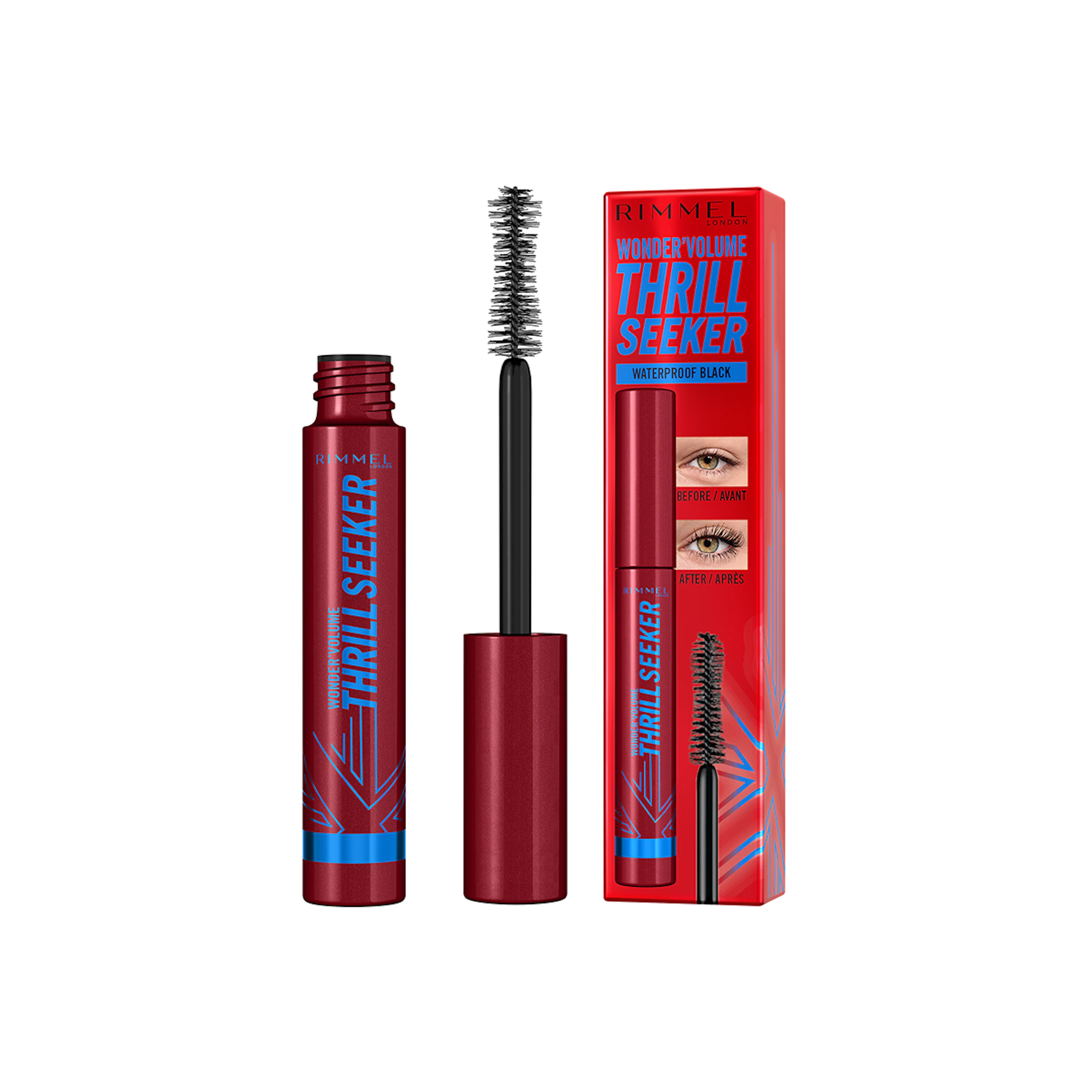 Máscara De Pestañas Wonder Volume Thrill Seeker Waterproof Rimmel