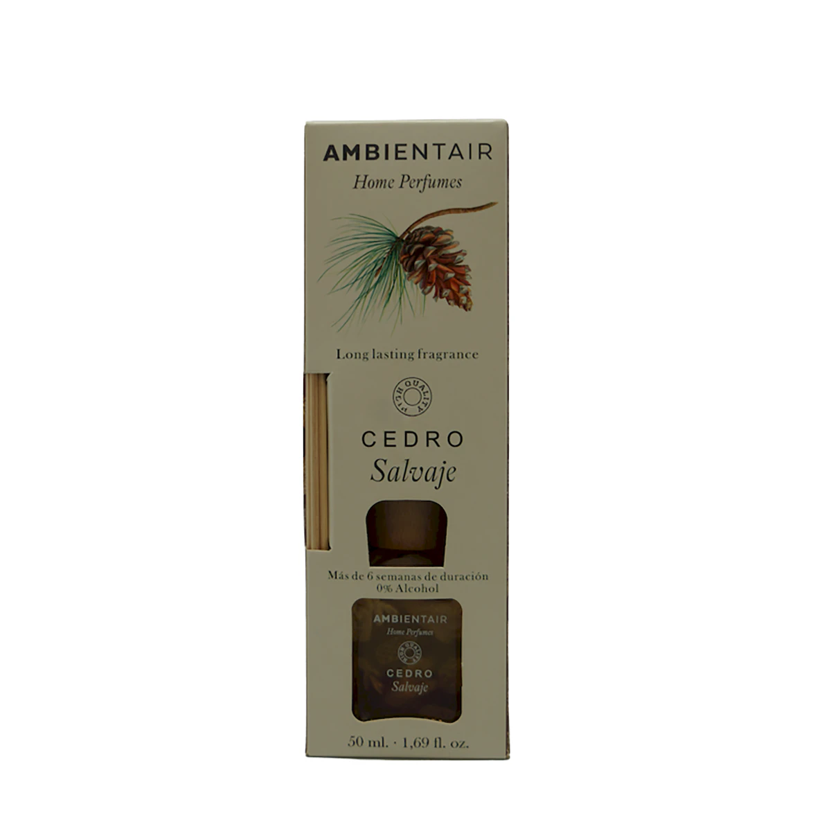 Ambientador Mikado Cedro Salvaje Ambientair 50Ml Ambientador Mikado Cedro Salvaje Ambientair 50Ml 0