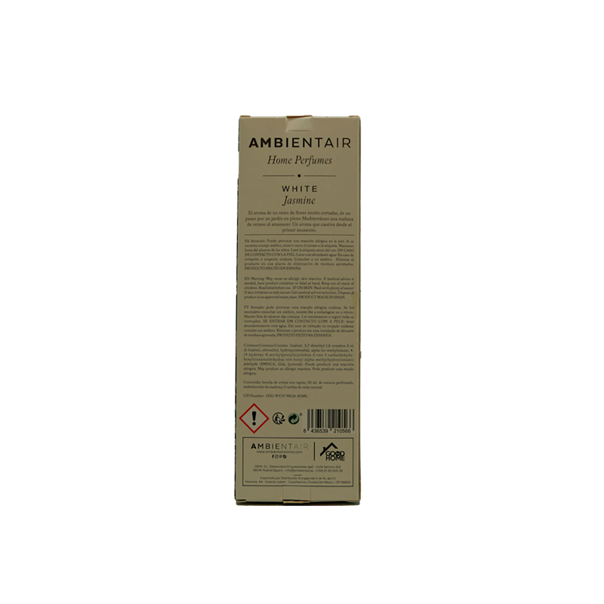 Ambientador Mikado Jazmín Blanco Ambientair 50Ml