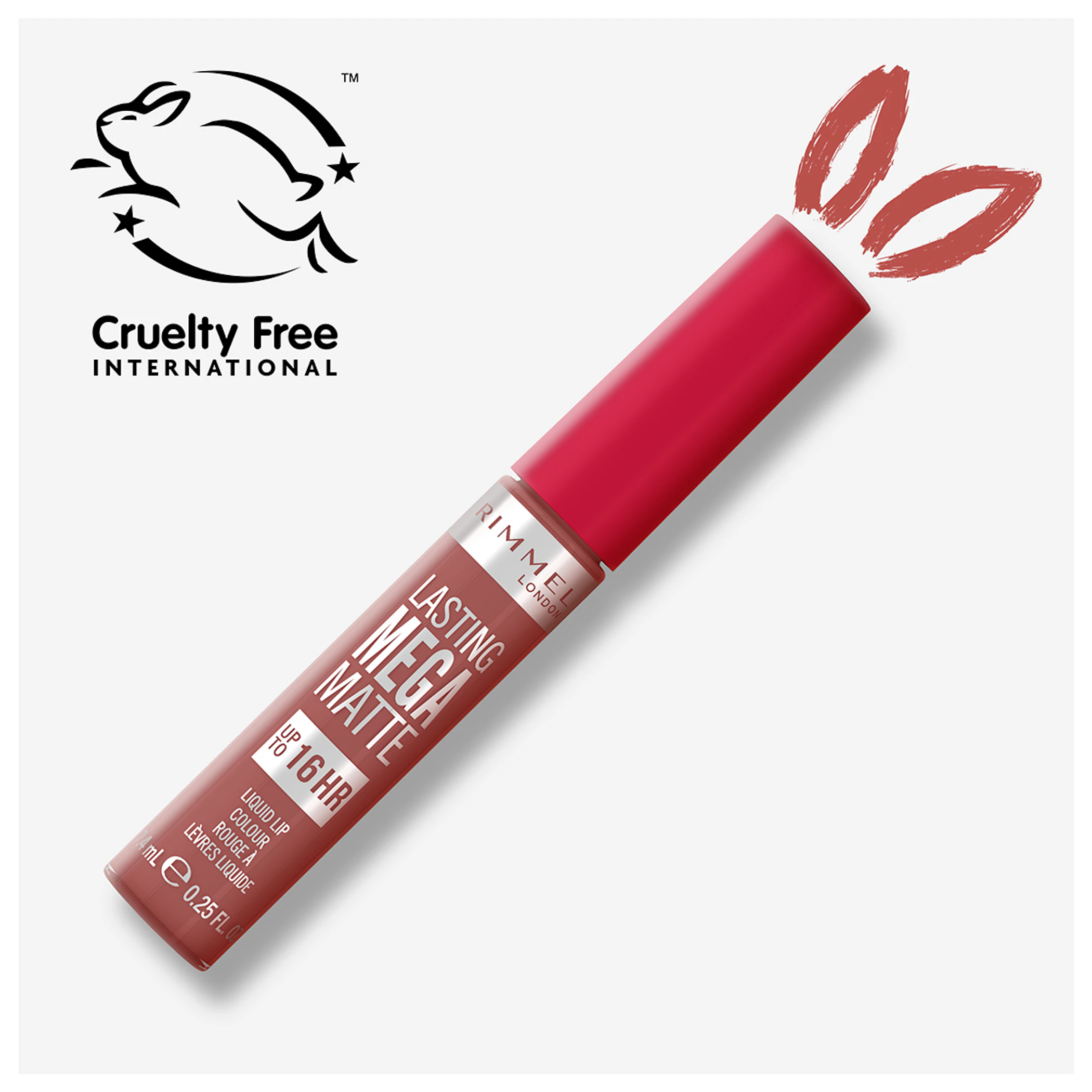 Labial Líquido Lasting Mega Matte Rimmel