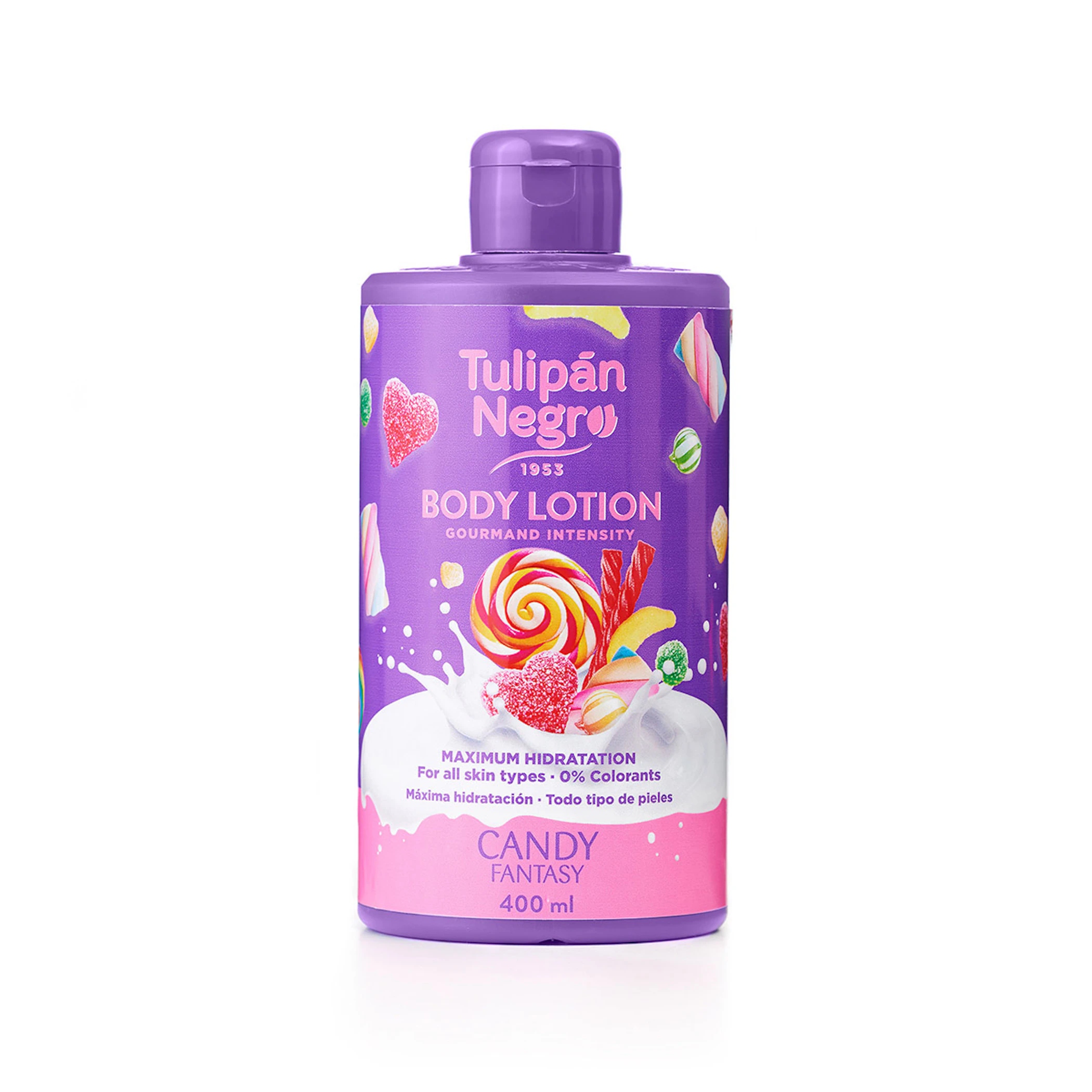 Loción Corporal Candy Fantasy Tulipán Negro 400Ml 0