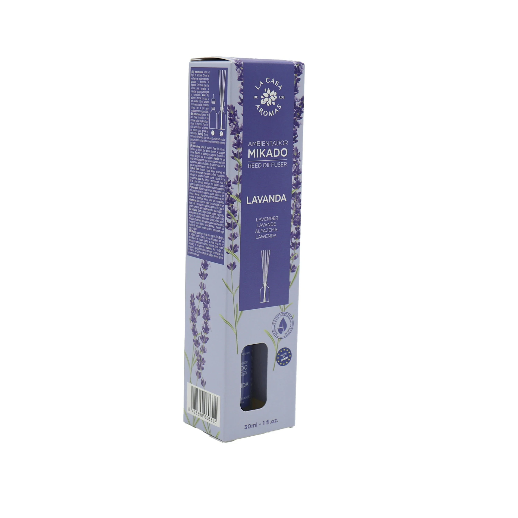 Ambientador Mikado Basic Lavanda La Casa De Los Aromas 30Ml