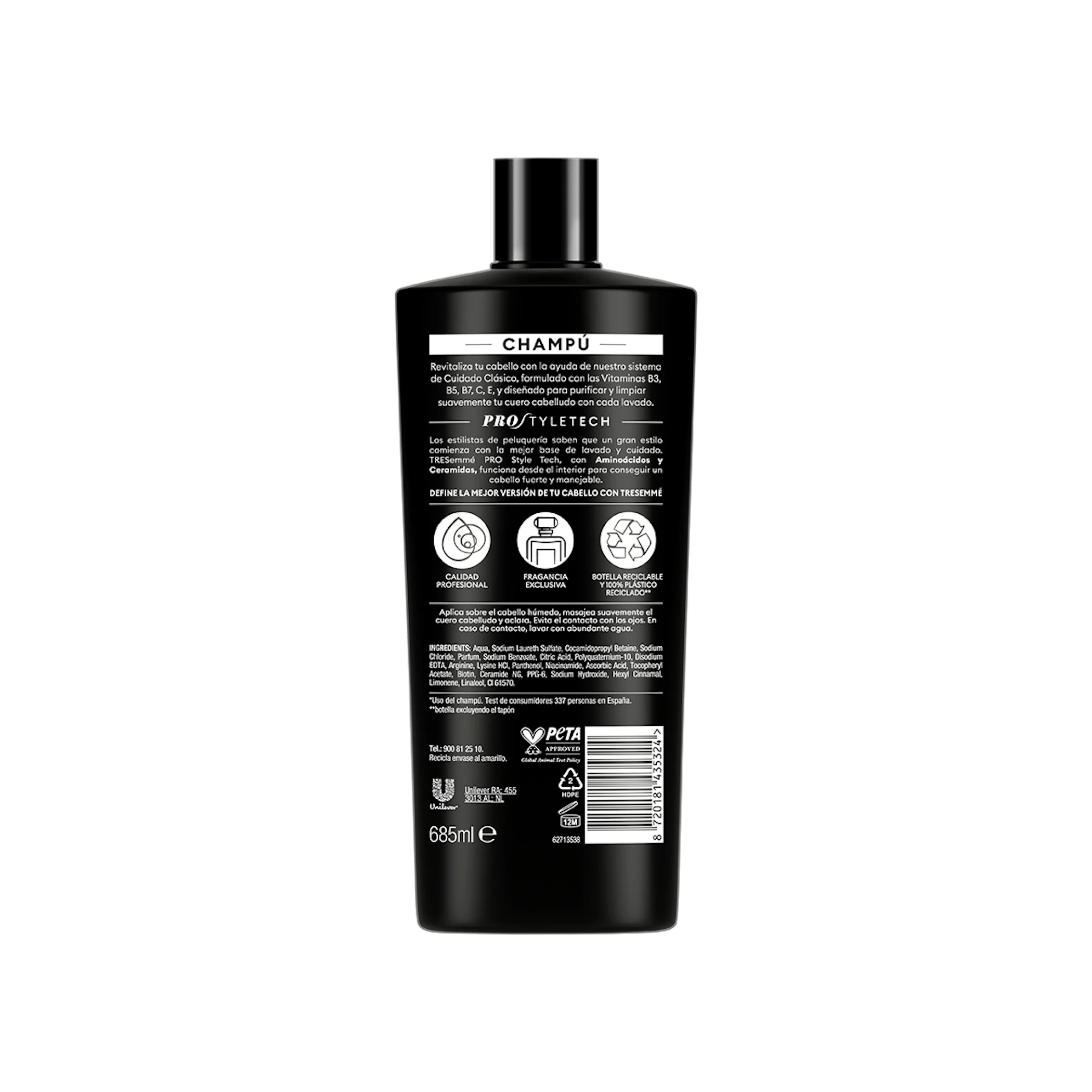 Champú Cuidado Clásico TRESemmé 685Ml