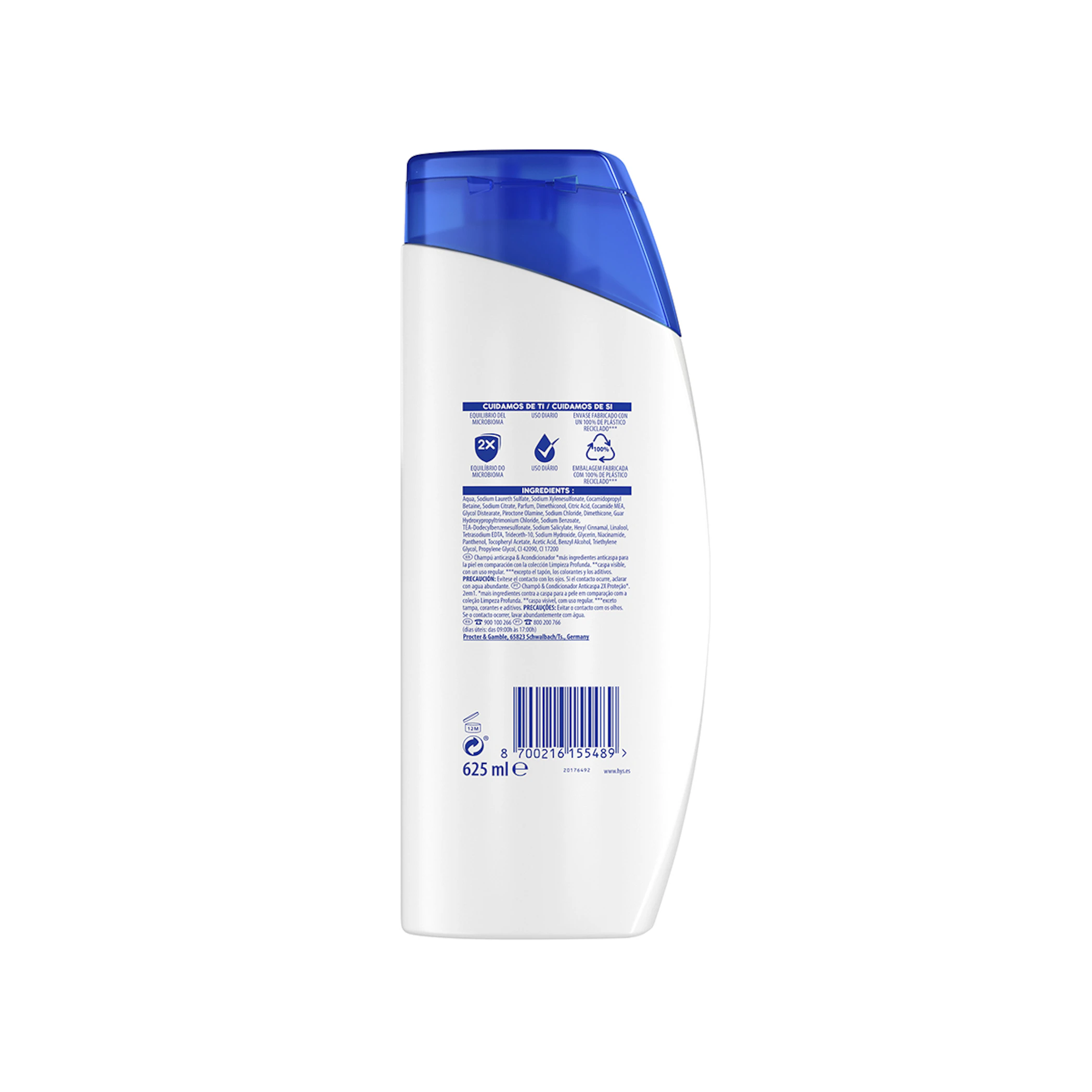 Champú Classic 2N1 H&S 625Ml