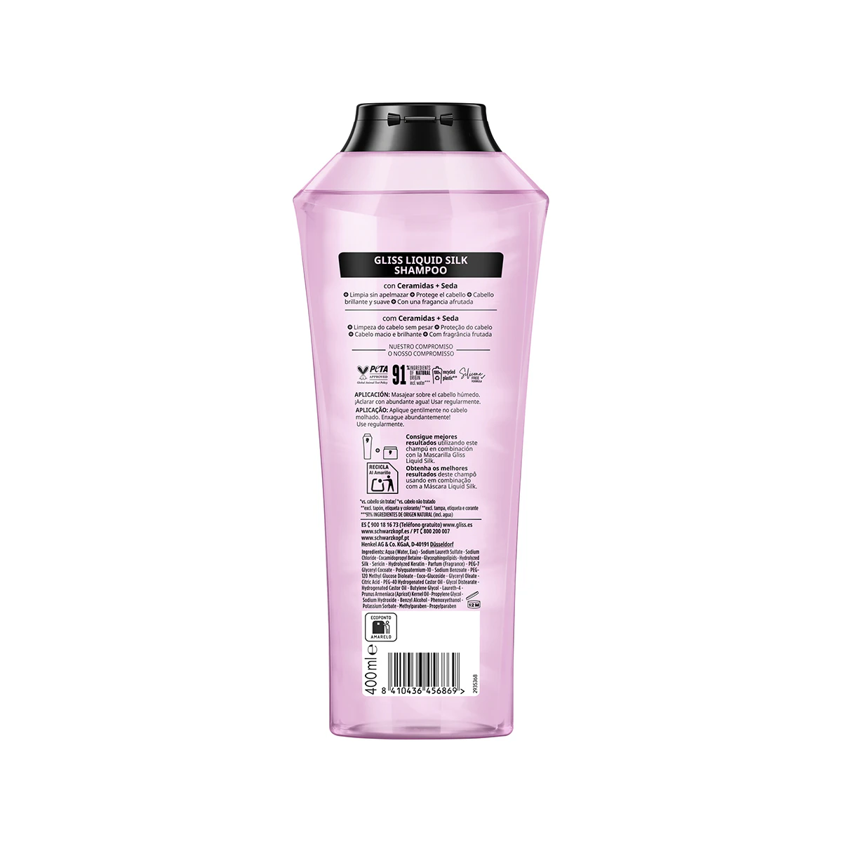 Champú Brillo Liquid Silk Gliss 400Ml