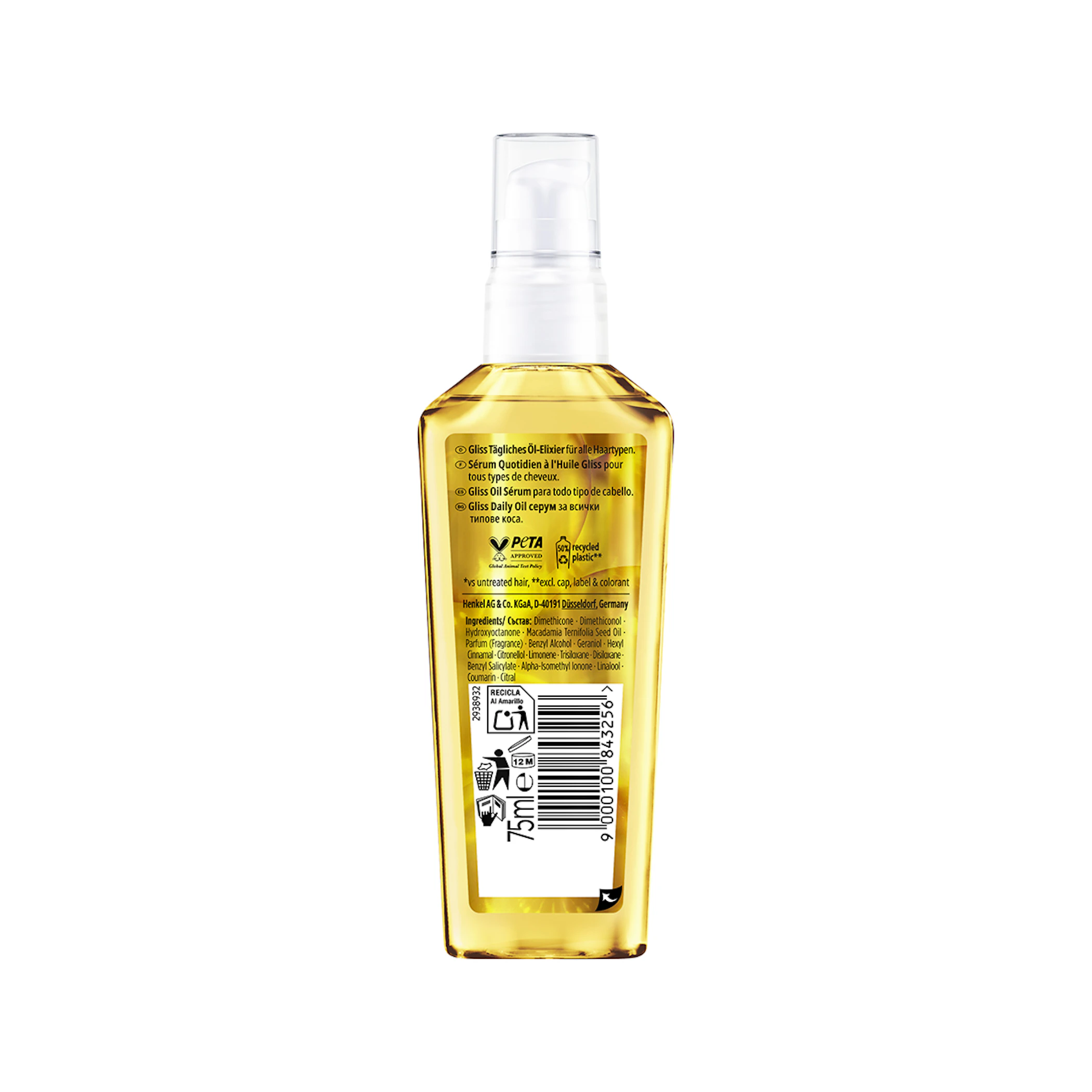 Sérum Daily Oil Gliss 75Ml