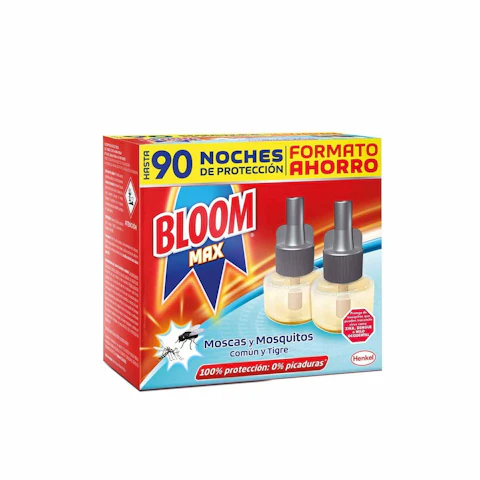 Insecitida eléctrico Max líquido BLOOM, recambio 2 uds