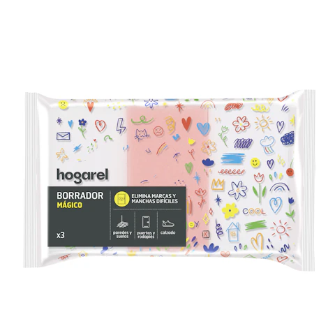 Borrador Mágico Hogarel 3 Uds