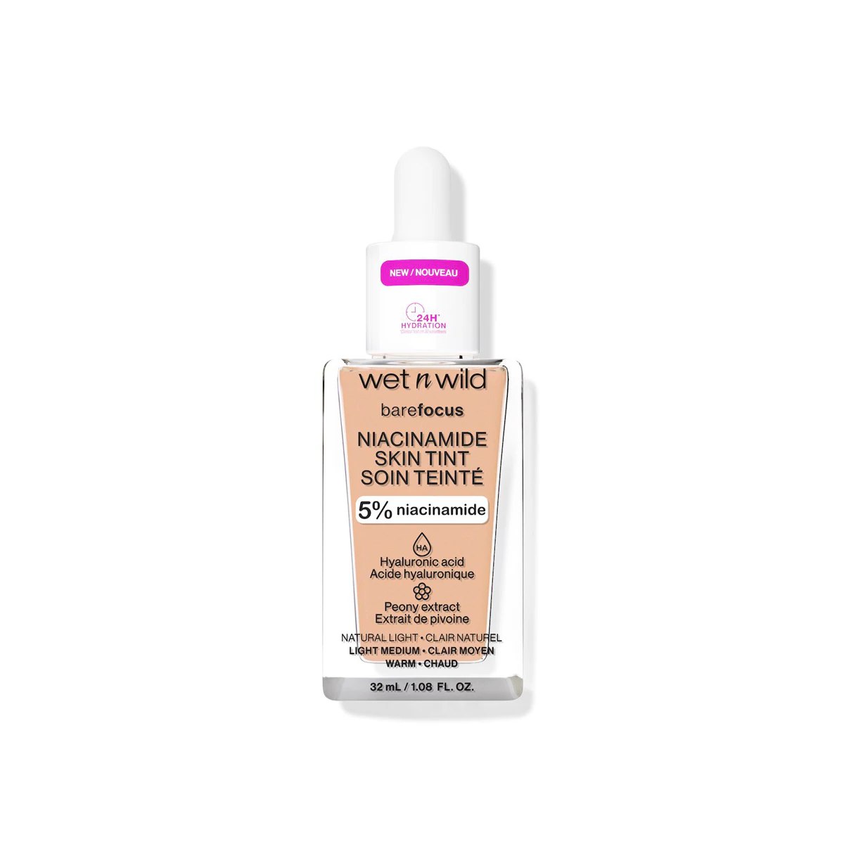 Base De Maquillaje Bare Focus Niacinamide Skin Tint Wet N Wild