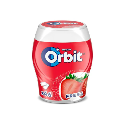 Chicle Fresa Orbit 46 Uds