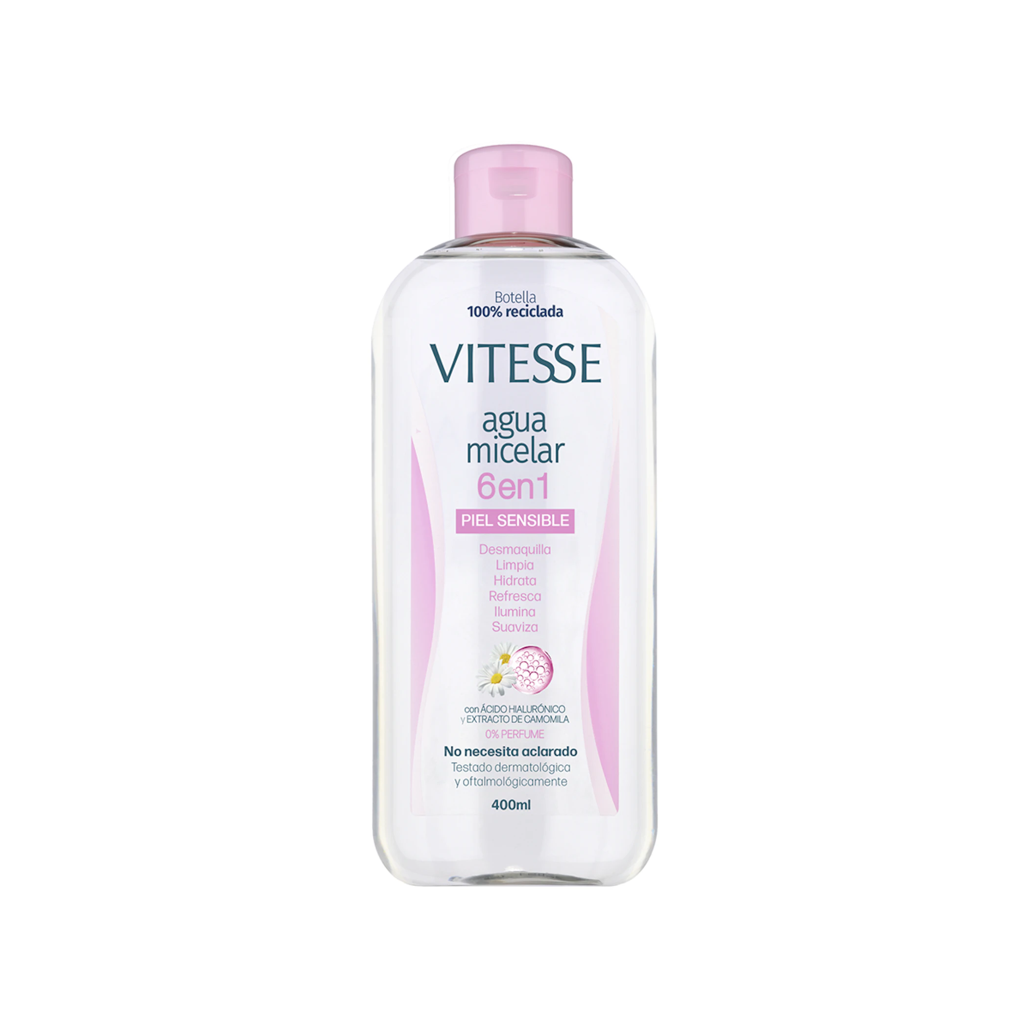 Agua Micelar 6 En 1 Piel Sensible Vitesse 400Ml