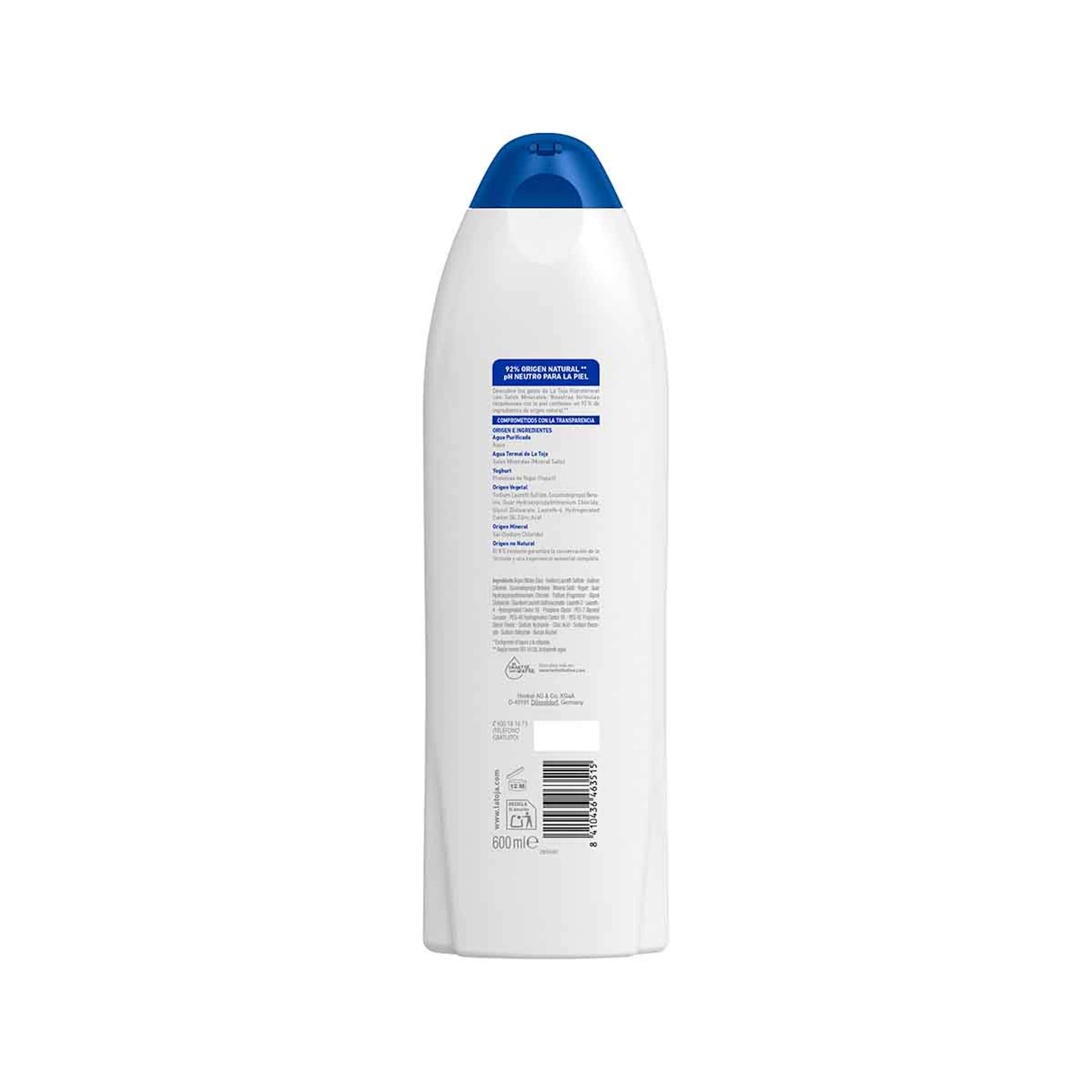 Gel de Banho Iogurte Grego La Toja 600Ml