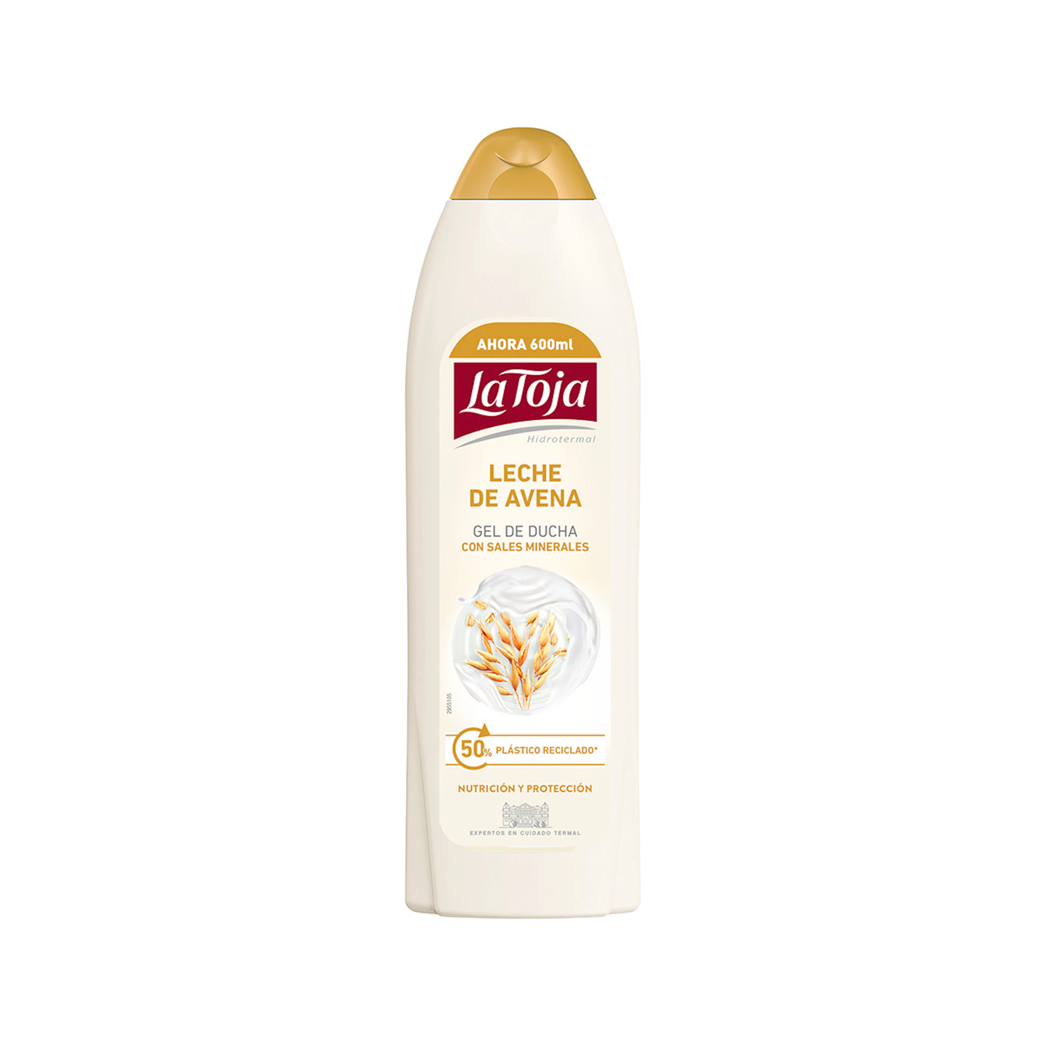 Gel De Ducha Leche De Avena La Toja 600Ml 0