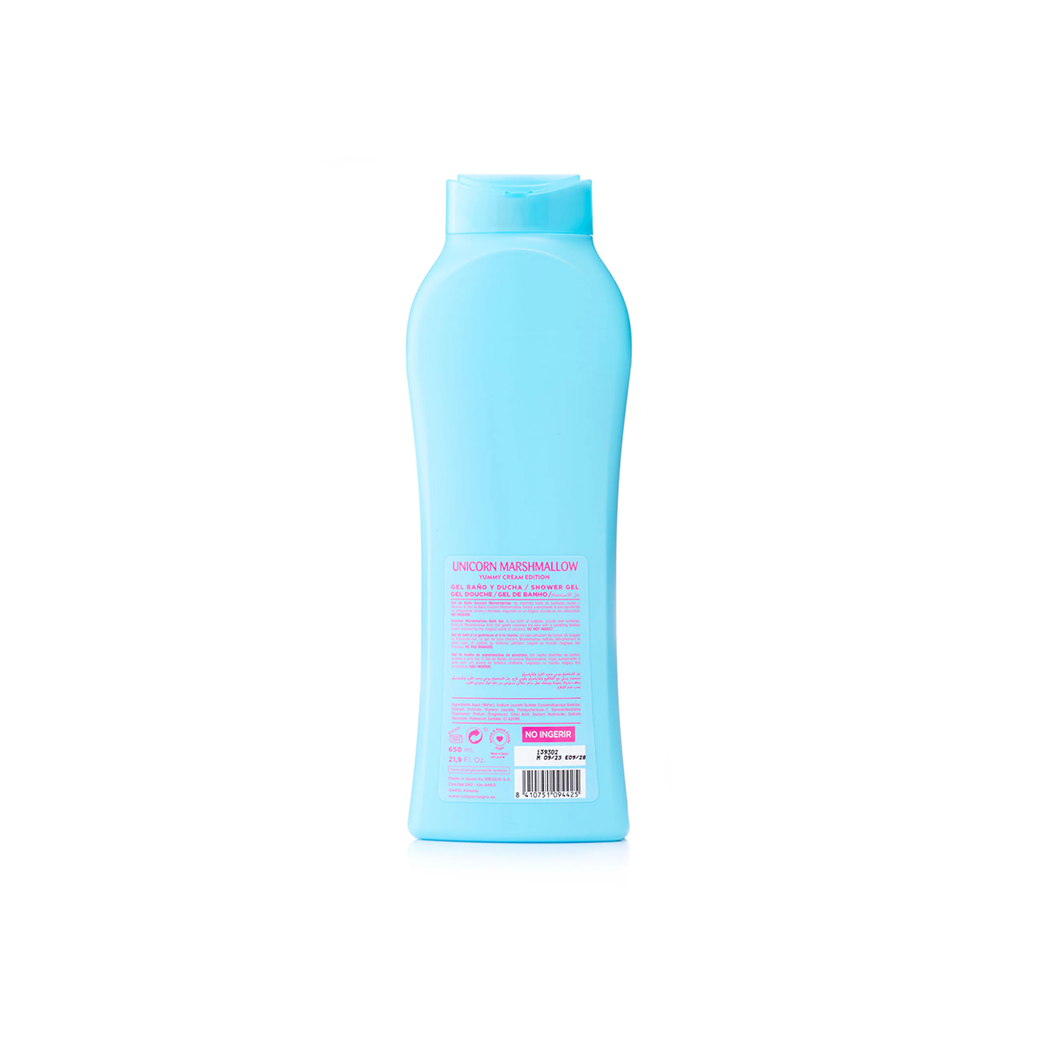 Gel De Ducha Unicornio Marshmallow Tulipán Negro 650Ml