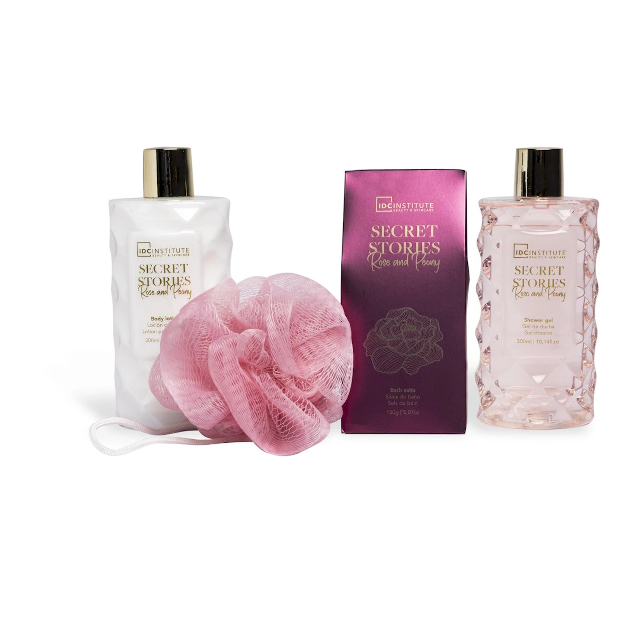Set De Baño Secret Stories Rose & Peony IDC Institute