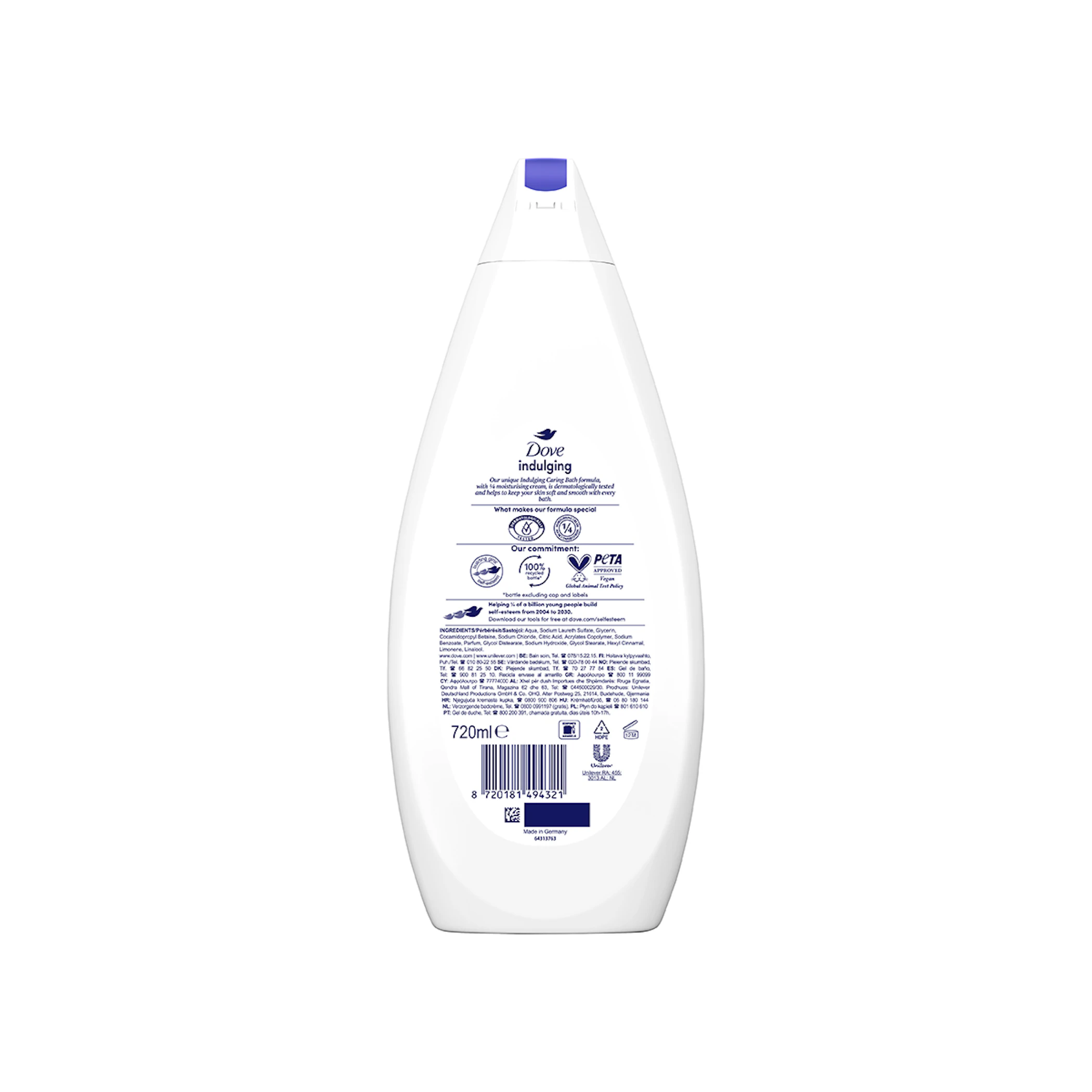 Gel De Ducha Original Dove 720Ml