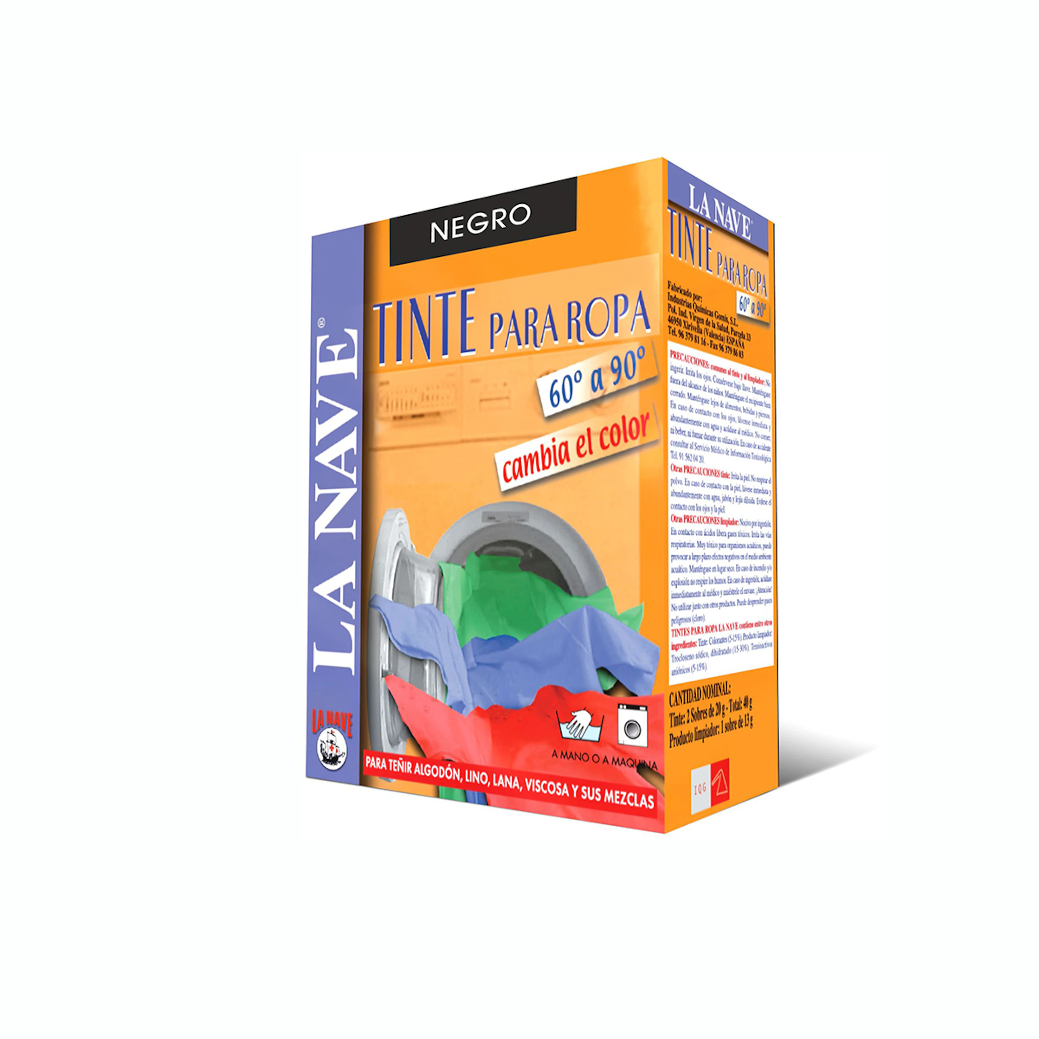 Tinta Para Roupa Preto 2S/20G 0