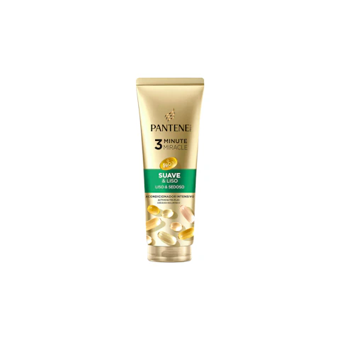 Acondicionador Intensivo 3MM Suave&Liso PANTENE, tubo 220 ml