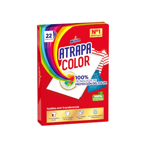 Toallitas atrapacolor Micolor 22 ud. 22 dosis