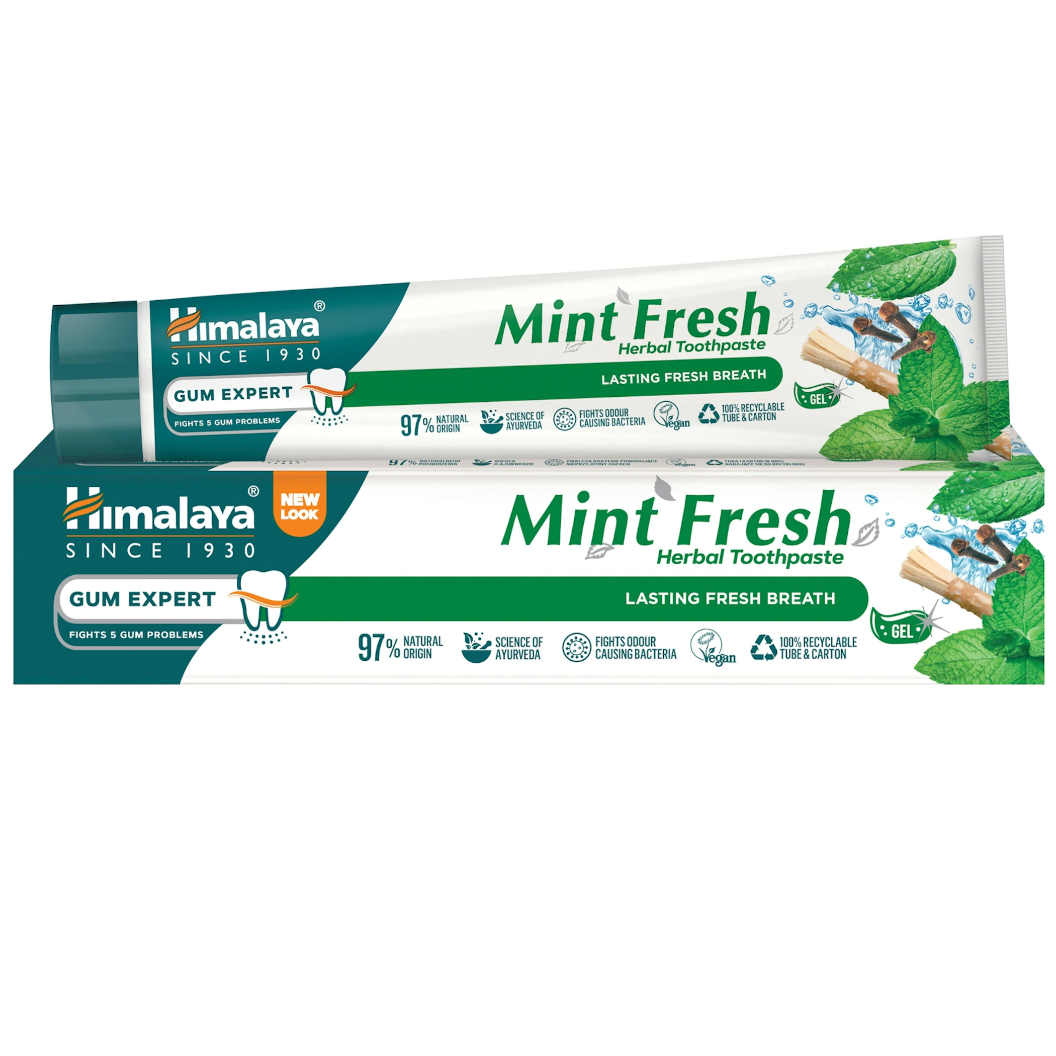 Pasta De Dientes Mint Fresh Himalaya 75Ml 0