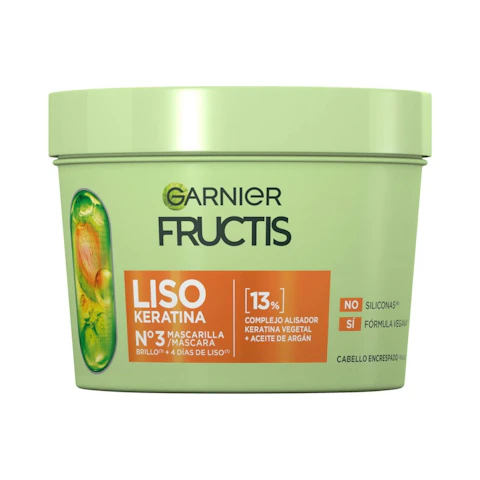 FRUCTIS Mascareta llis de Keratina nº3 370 ml