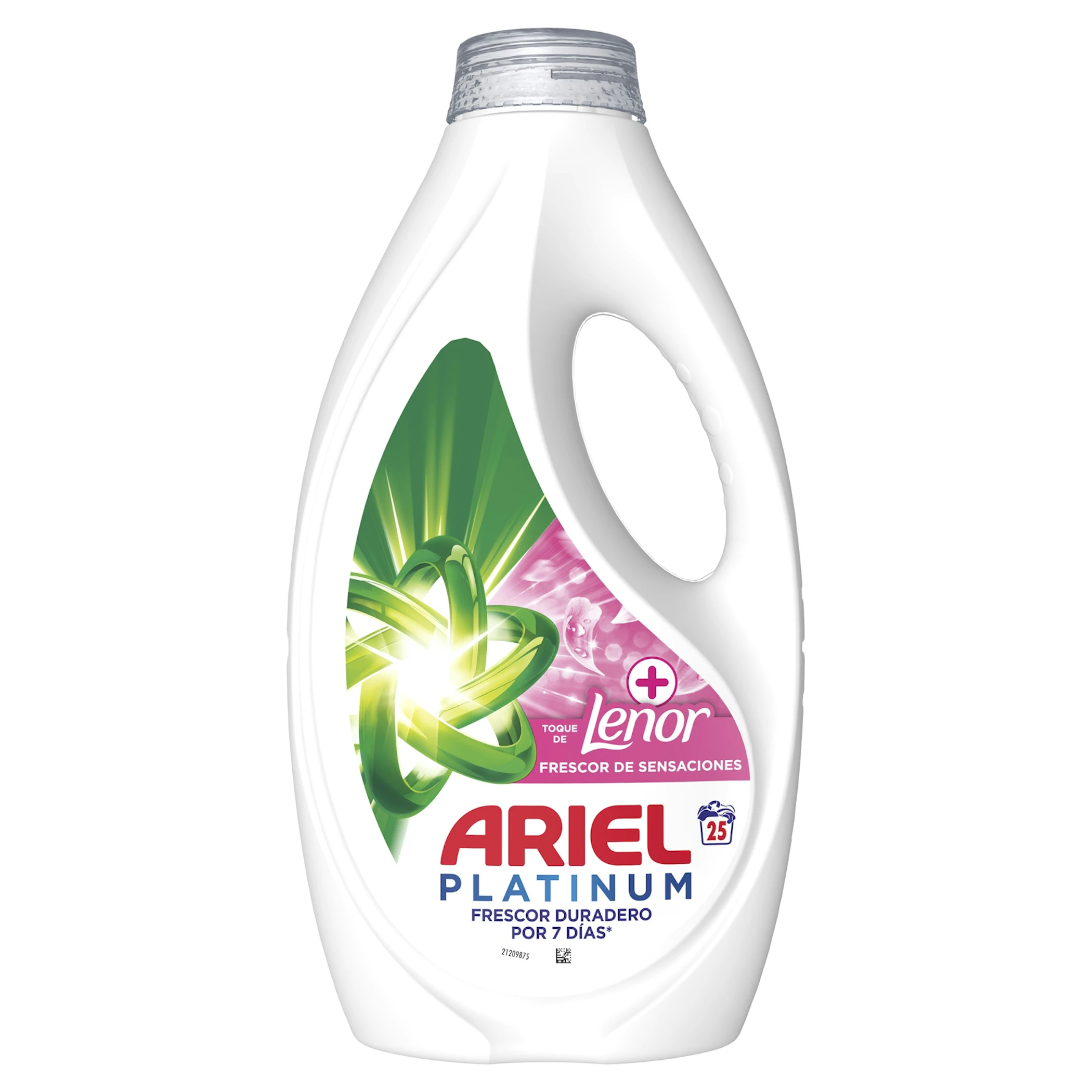 Detergente Líquido Platinum Sensaciones +Lenor Ariel 25 Lv 0