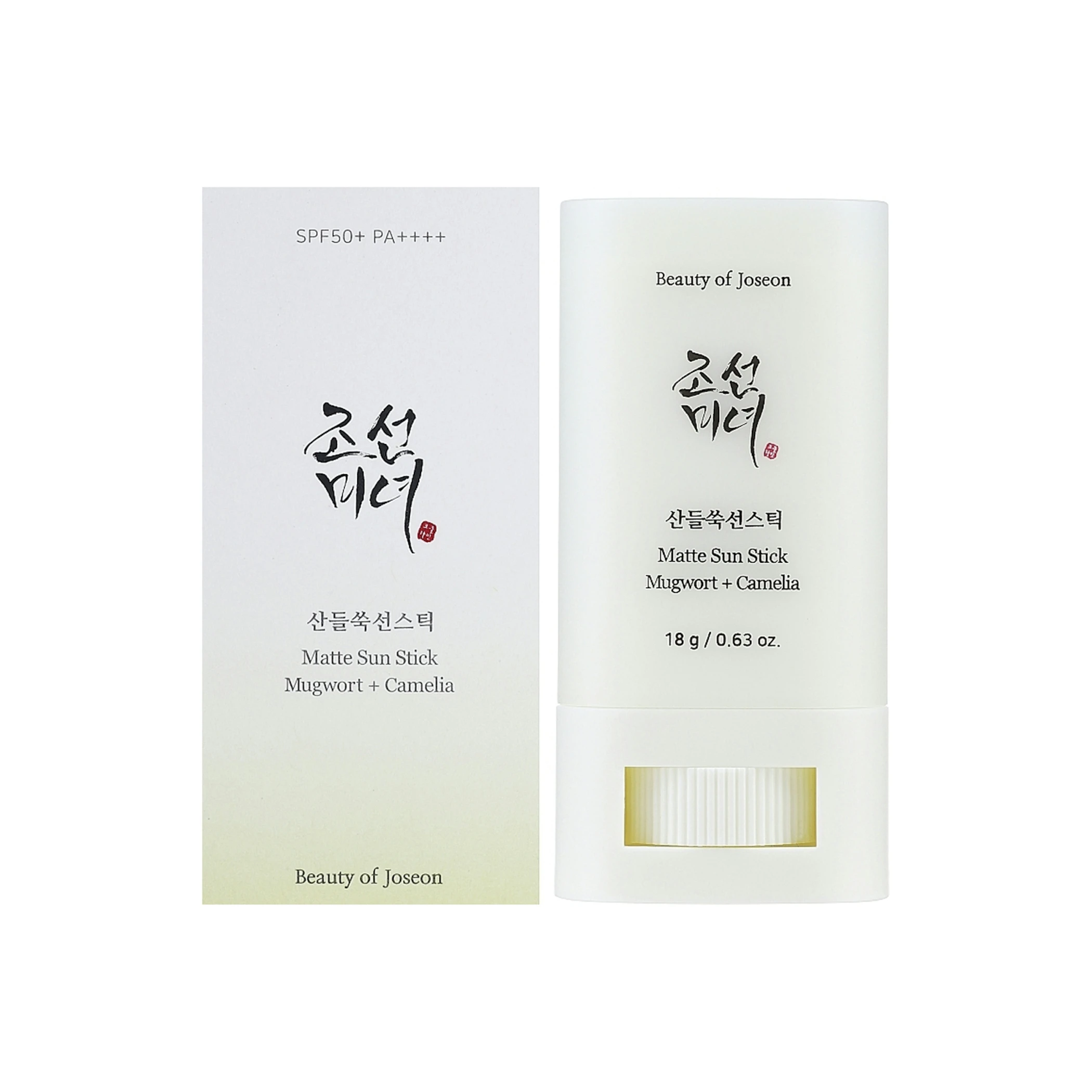 Stick Solar Facial Mugwort Y Camelia SPF 50+ Beauty Of Joseon 18G 0