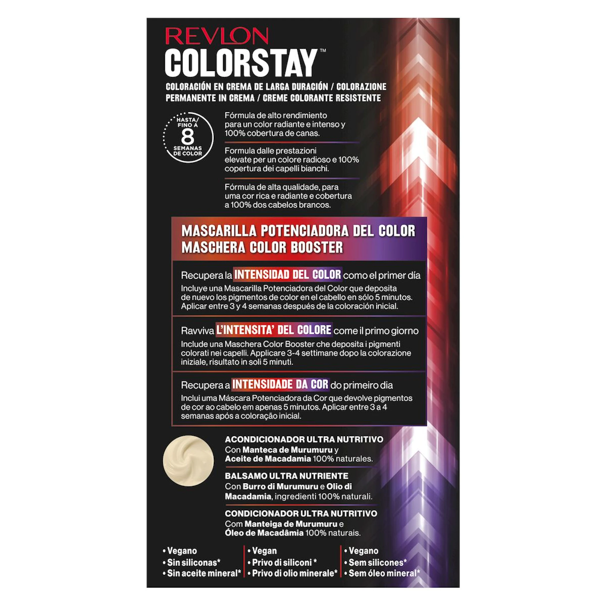Tinta Permanente Color Stay Longwear Cream Color Revlon Tons Escuros