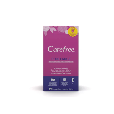 Protegeslips Maxi Plus Carefree 32+4 Ud 36 ud