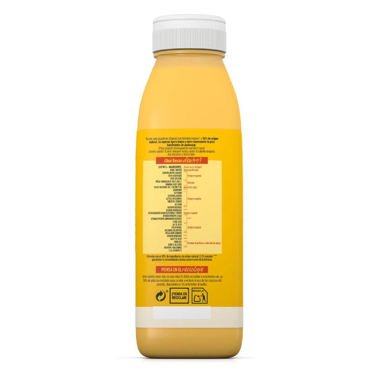 Champú Nutritivo Hair Food Banana Fructis 350Ml