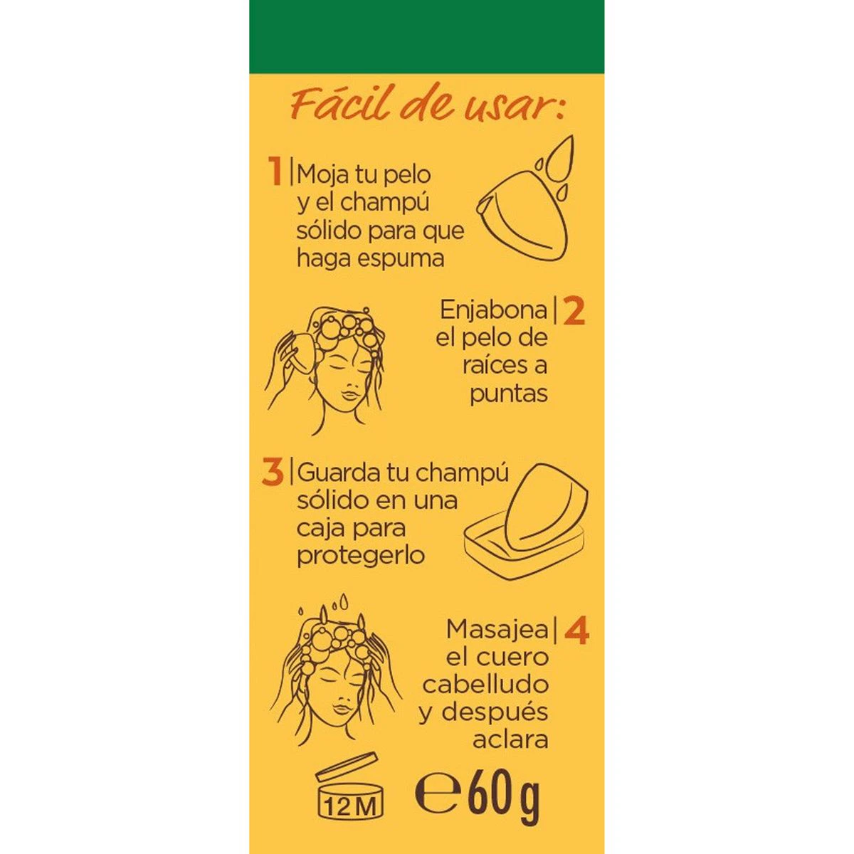 Champô Sólido Tesoros De Mel Original Remedies 60 Gr