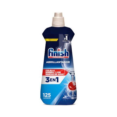 Abrillantador Lavavajillas Máquina 3 En 1 Finish 500Ml