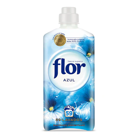 Suavizante Concentrado Flor Azul Botella 50 Lv