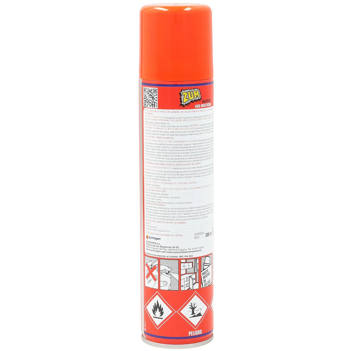 Insecticida Spray Insectos Rastreros Zum 300Ml