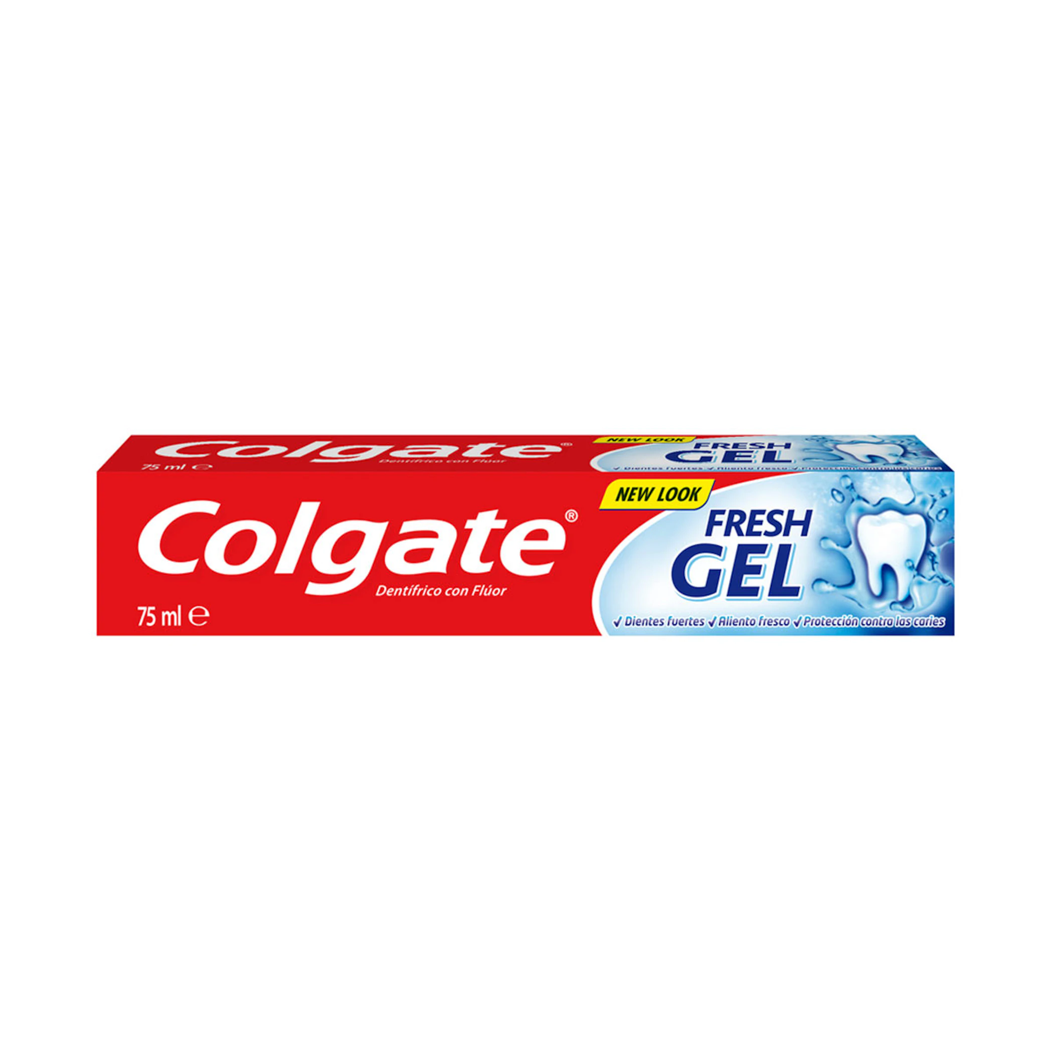 Pasta De Dientes Colgate Fresh Gel Dientes Fuertes Y Aliento Fresco 75Ml