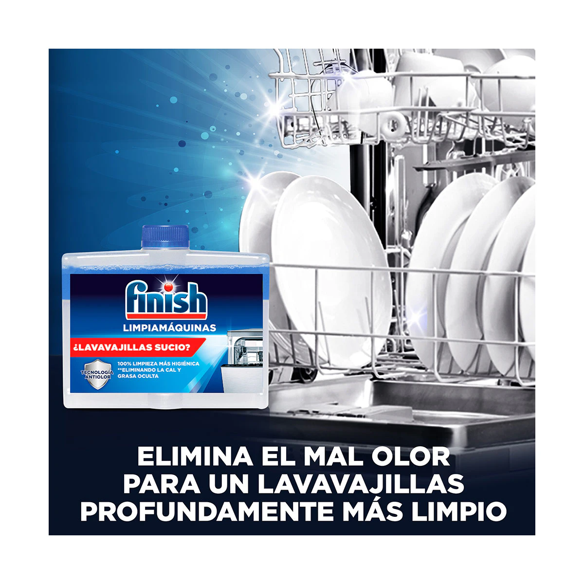 Limpiador Lavavajillas Finish 250Ml