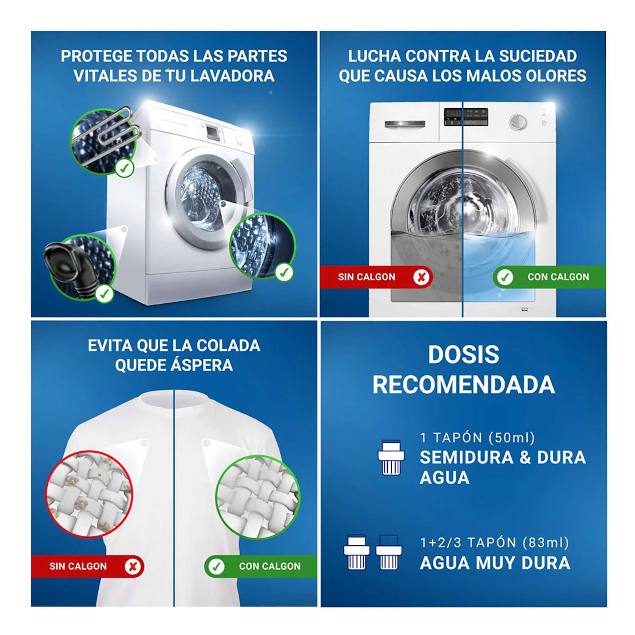 Anticalcário Power Gel Calgon 15 Lv